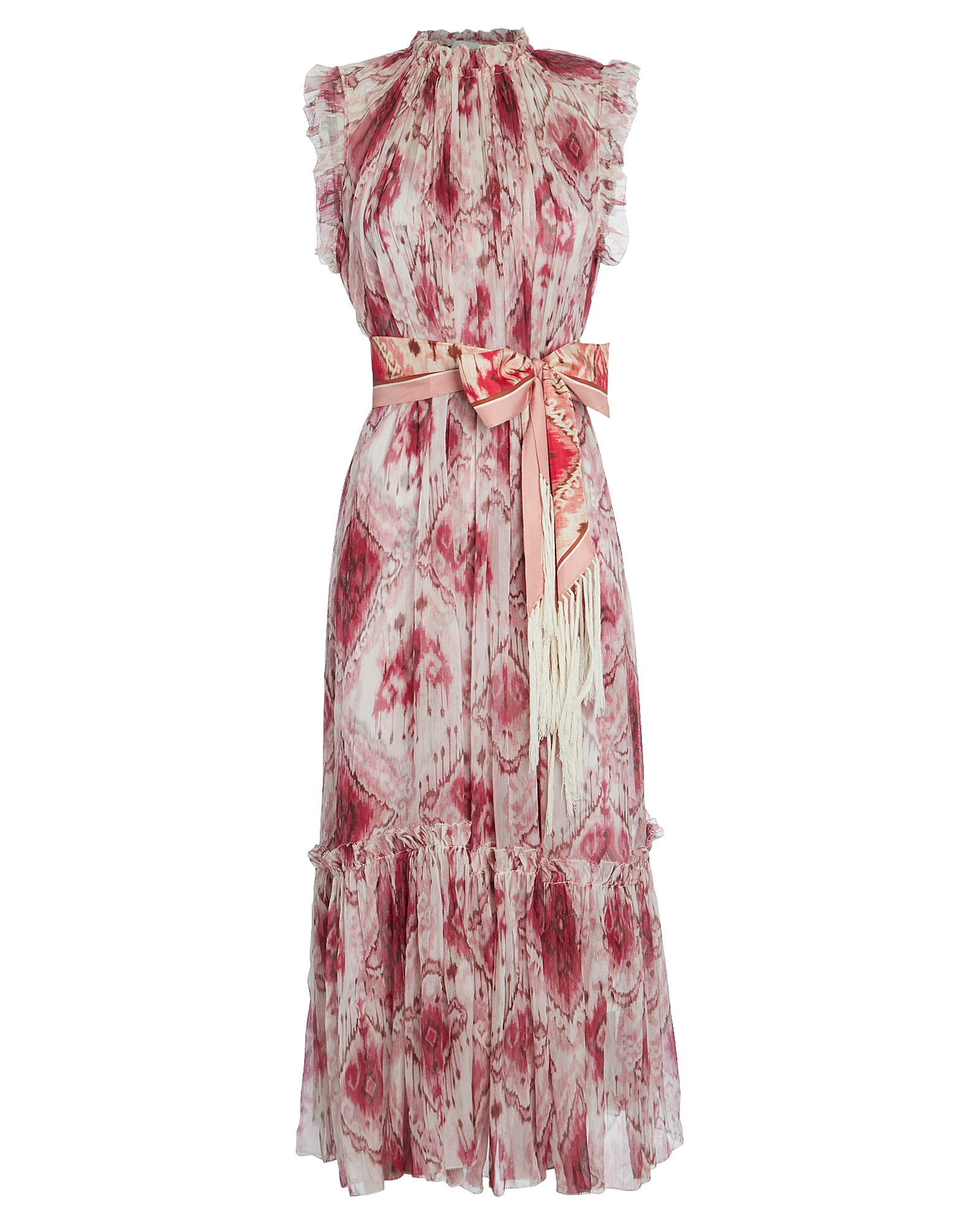 Zimmermann | Wavelength Printed Chiffon Dress | INTERMIX®