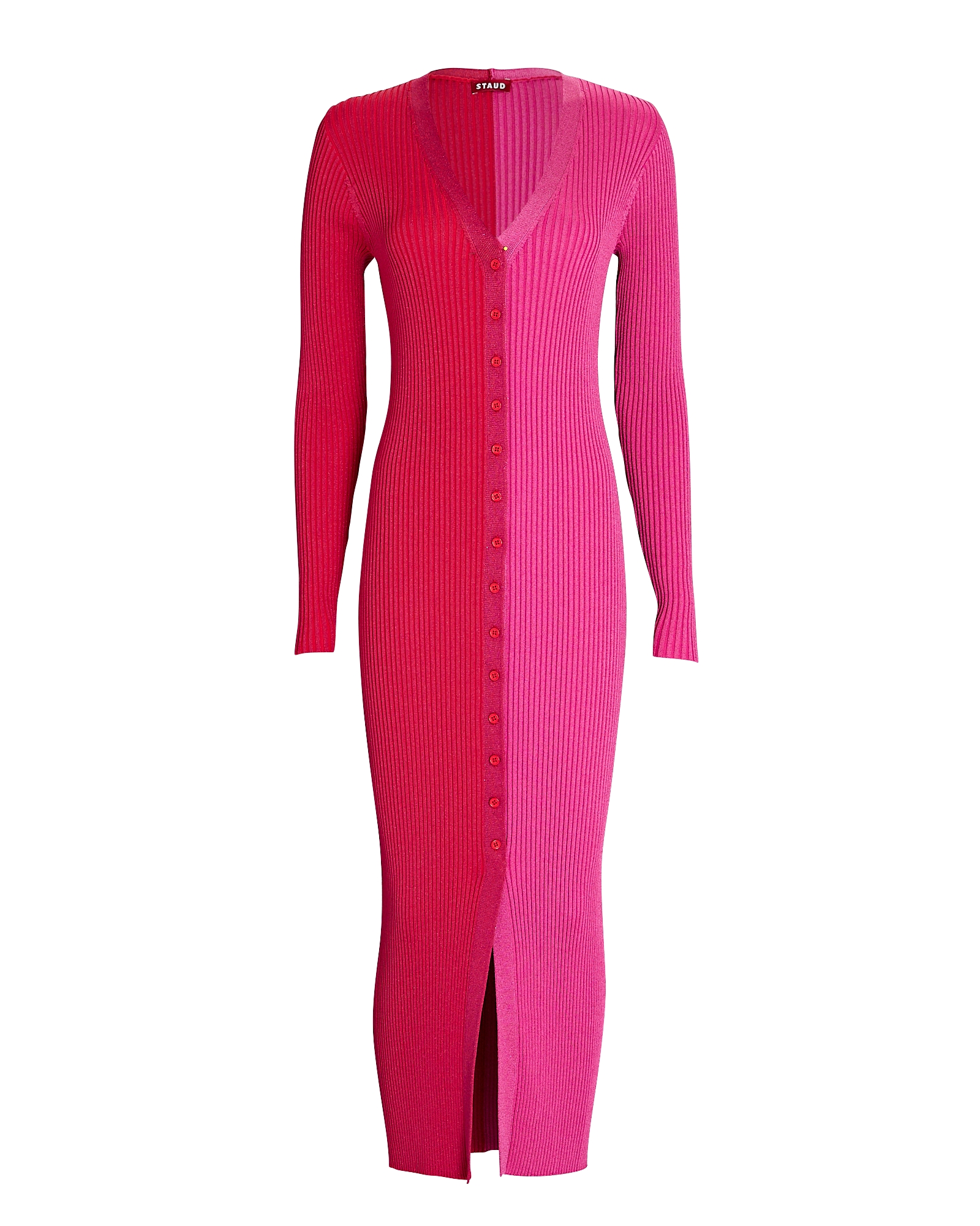 STAUD Shoko Colorblock Sweater Dress | INTERMIX®