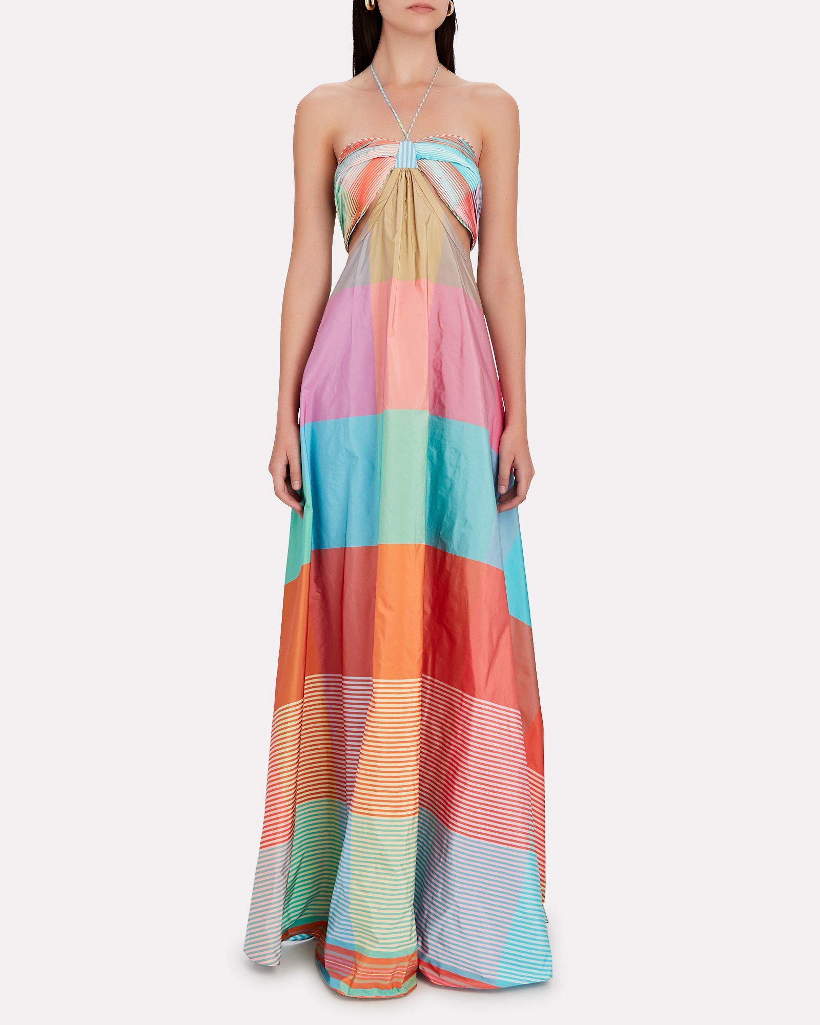Alexis Dusana Color Block Maxi Dress | INTERMIX®