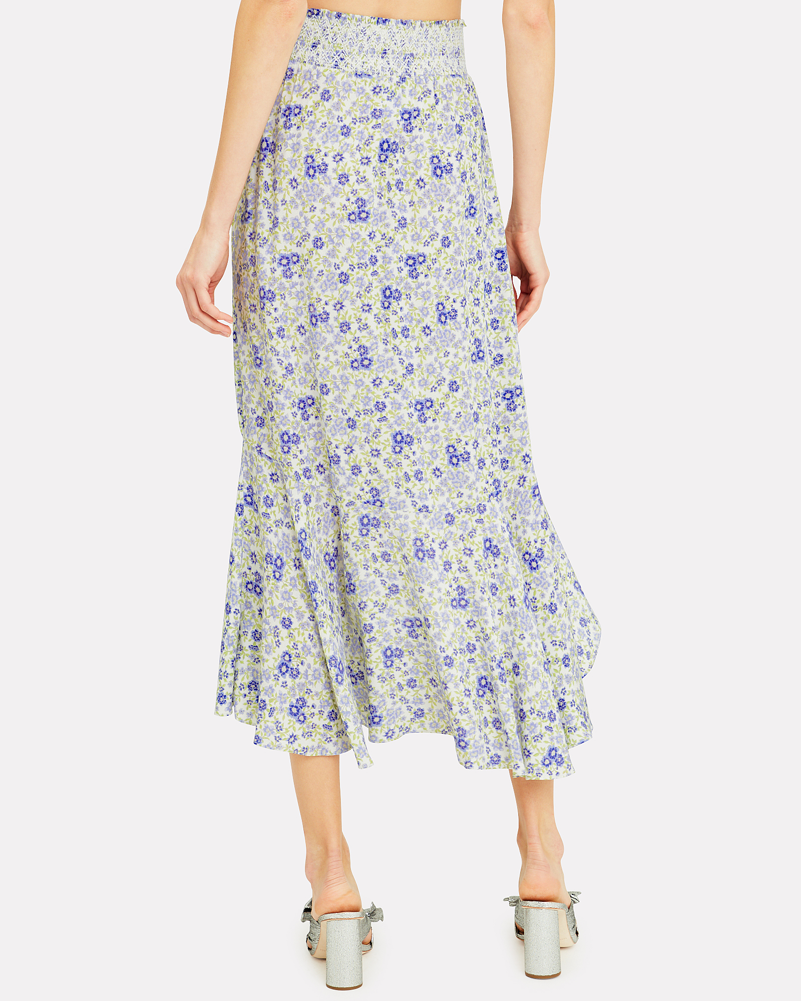 Carmen Floral High-Low Skirt | INTERMIX®