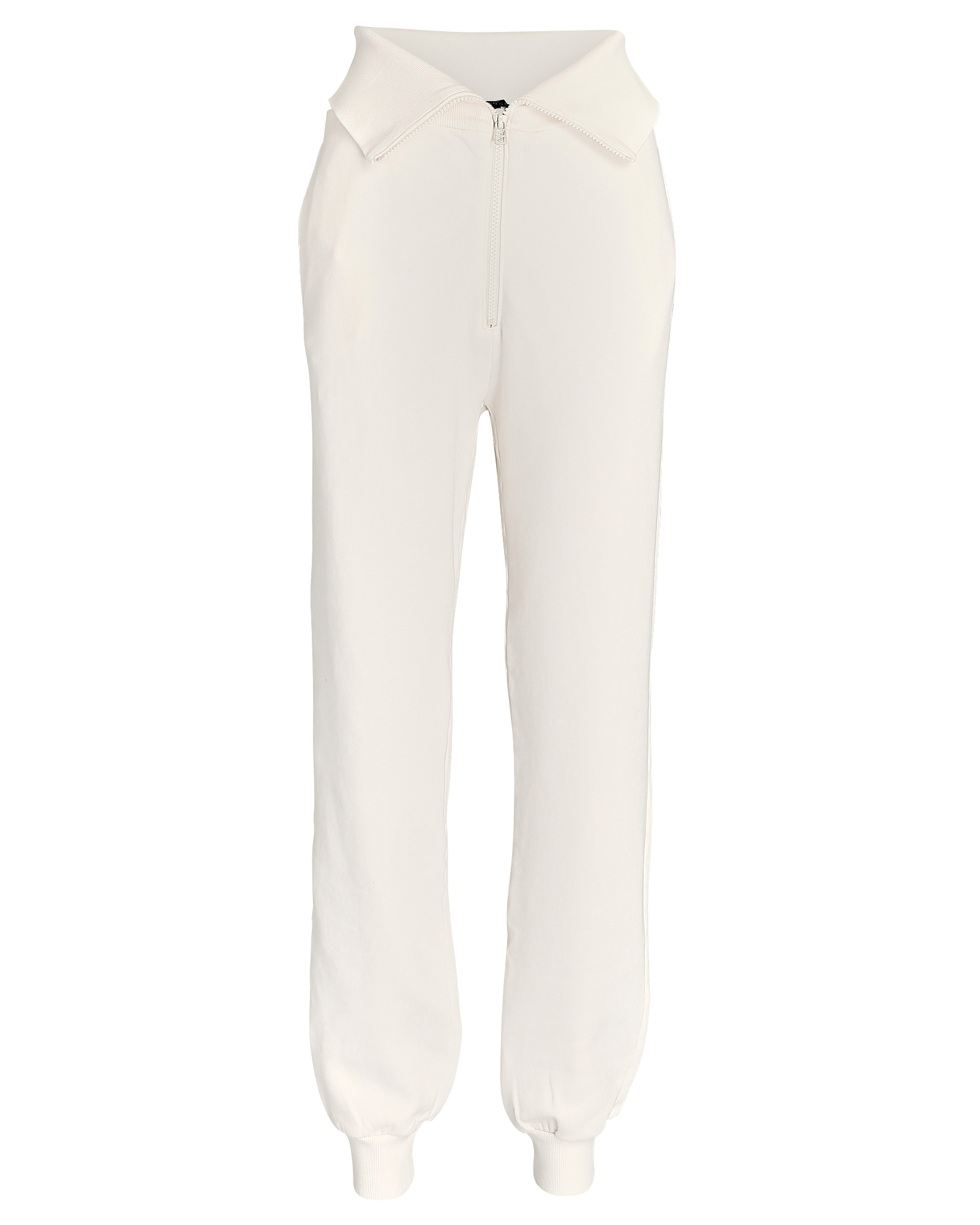 The Range Vintage Terry Fold-Over Zip Jogger | INTERMIX®