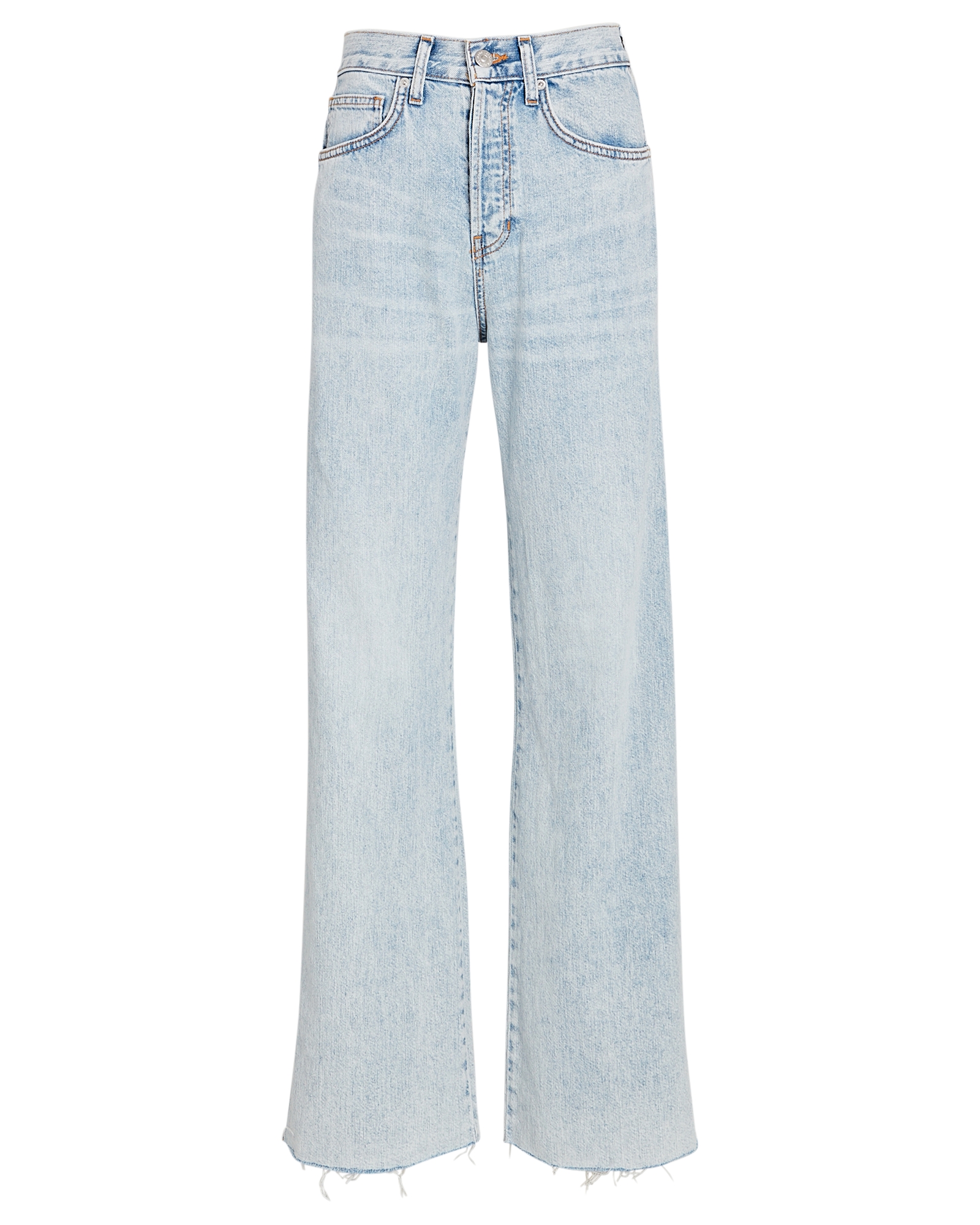 Veronica Beard Taylor High-Rise Wide-Leg Jeans | INTERMIX®