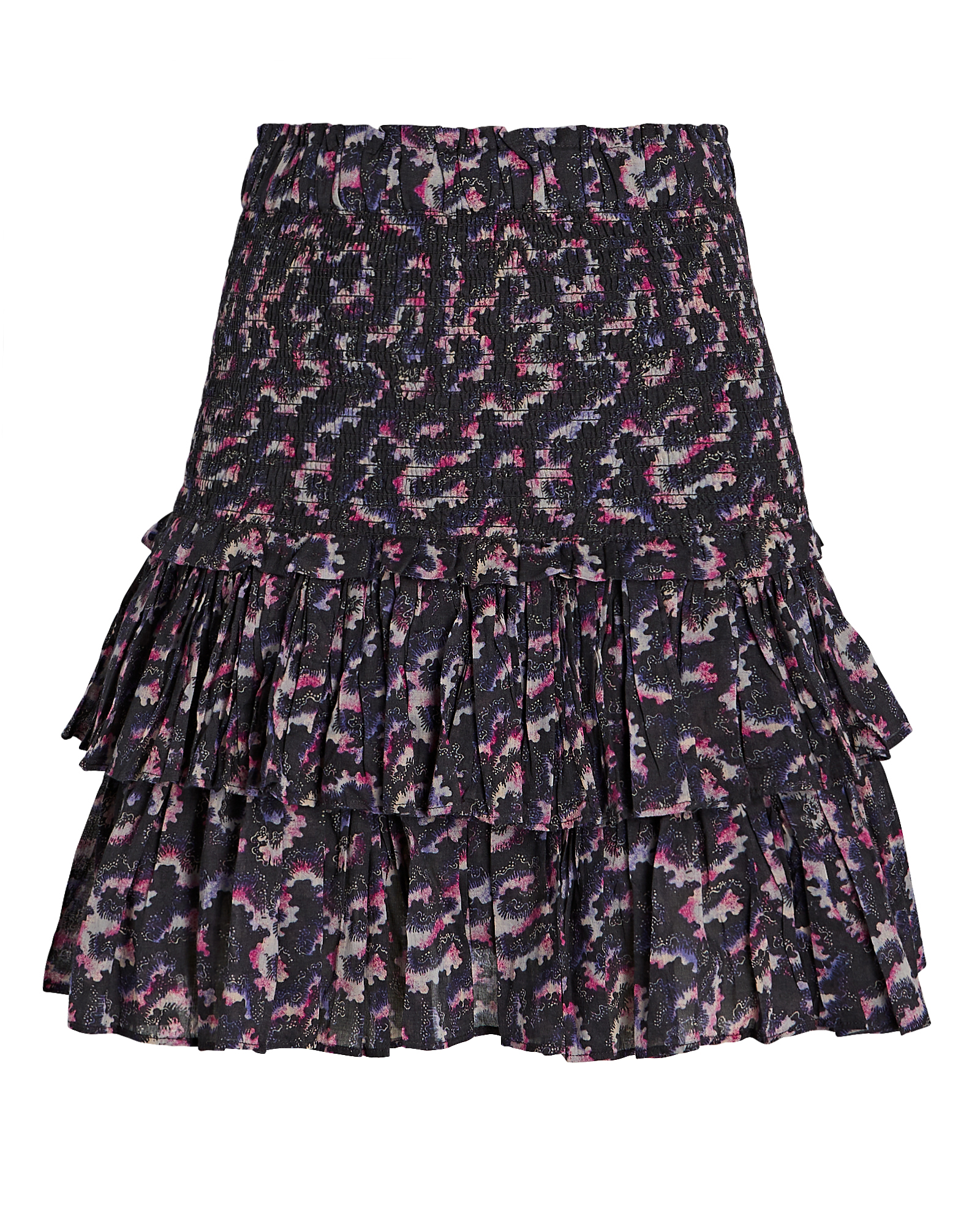 Isabel Marant Naomi Tiered Floral Mini Skirt | INTERMIX®