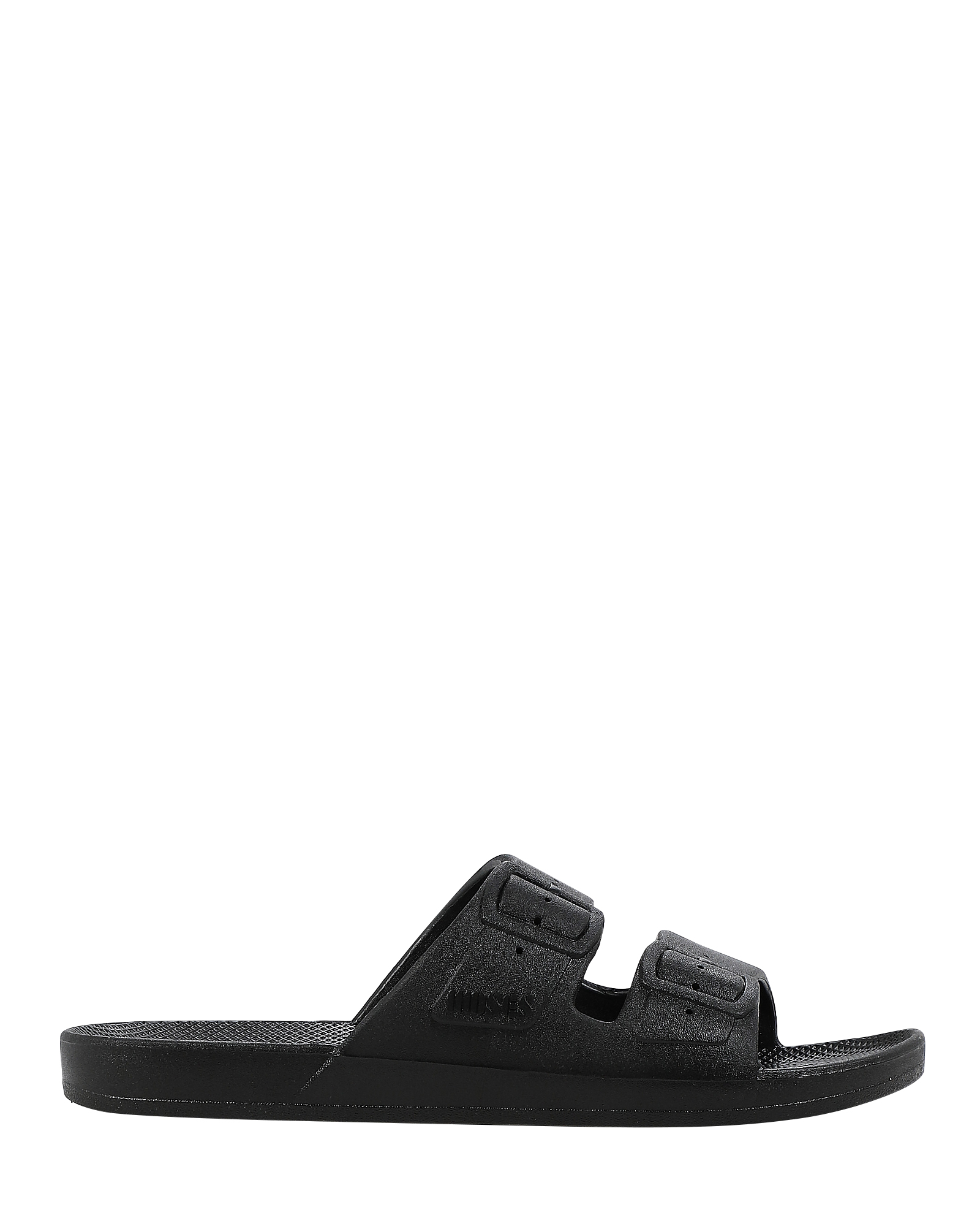 Freedom Moses Rubber Slides In Black | INTERMIX®