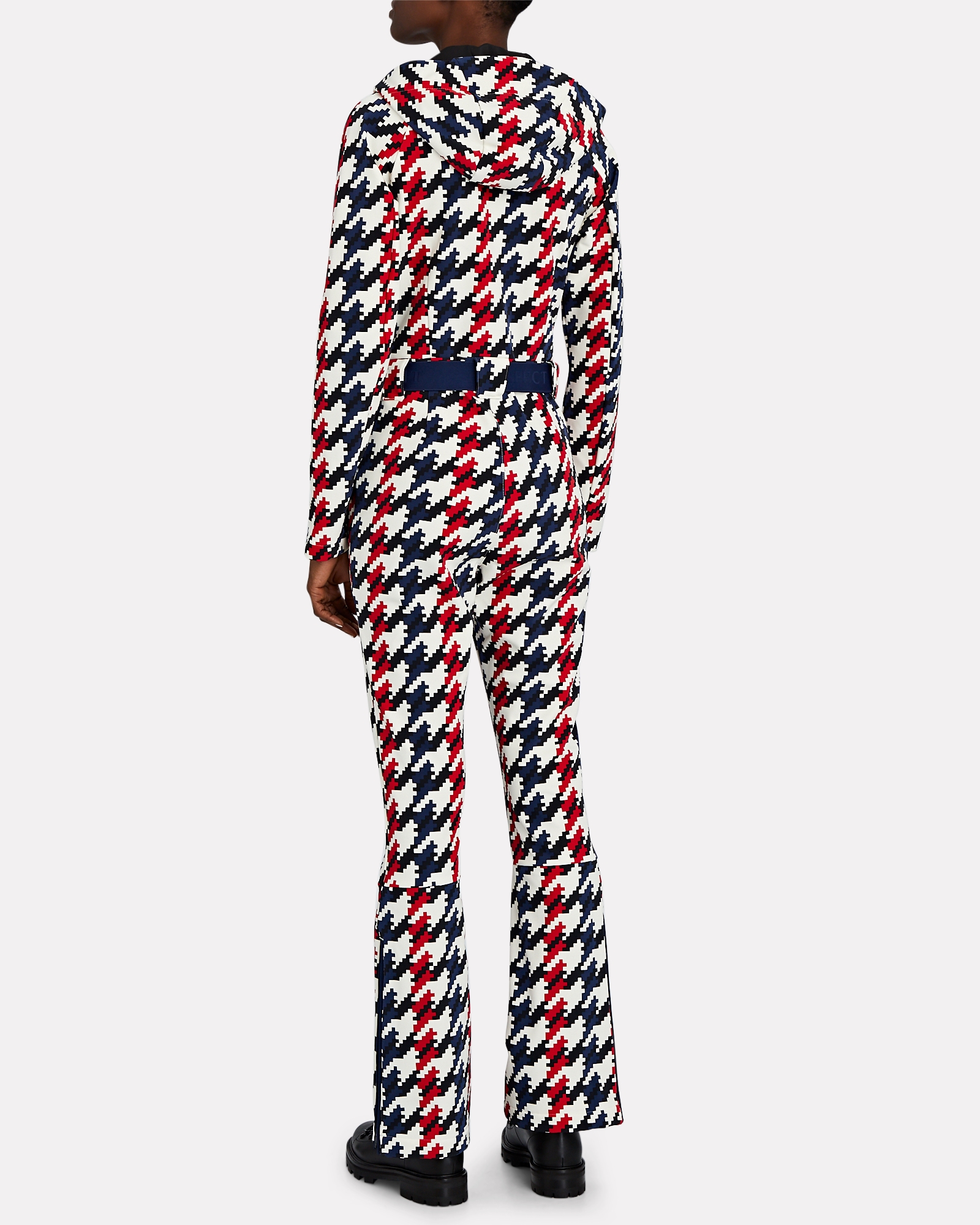 Perfect Moment Star Houndstooth Ski Suit | INTERMIX®