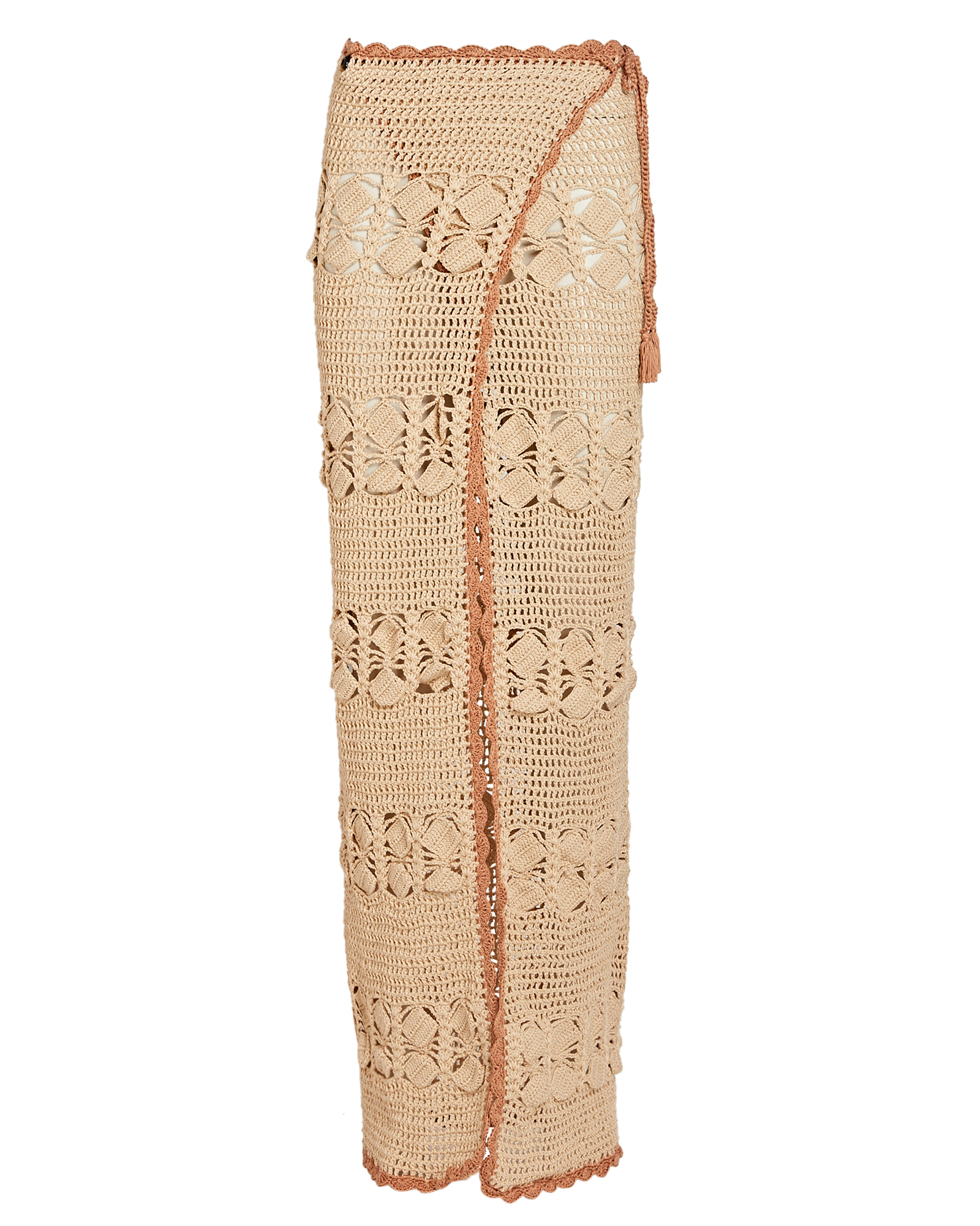 Maiyo Adele Crochet Cotton Wrap Skirt | INTERMIX®