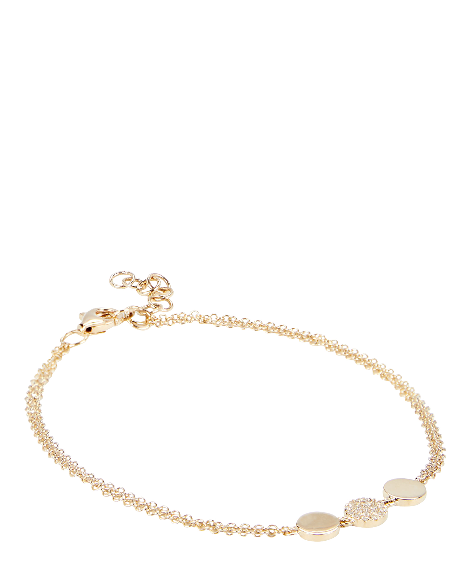 SANDAK Fine Jewelry Pavé Bracelet In Gold | INTERMIX®