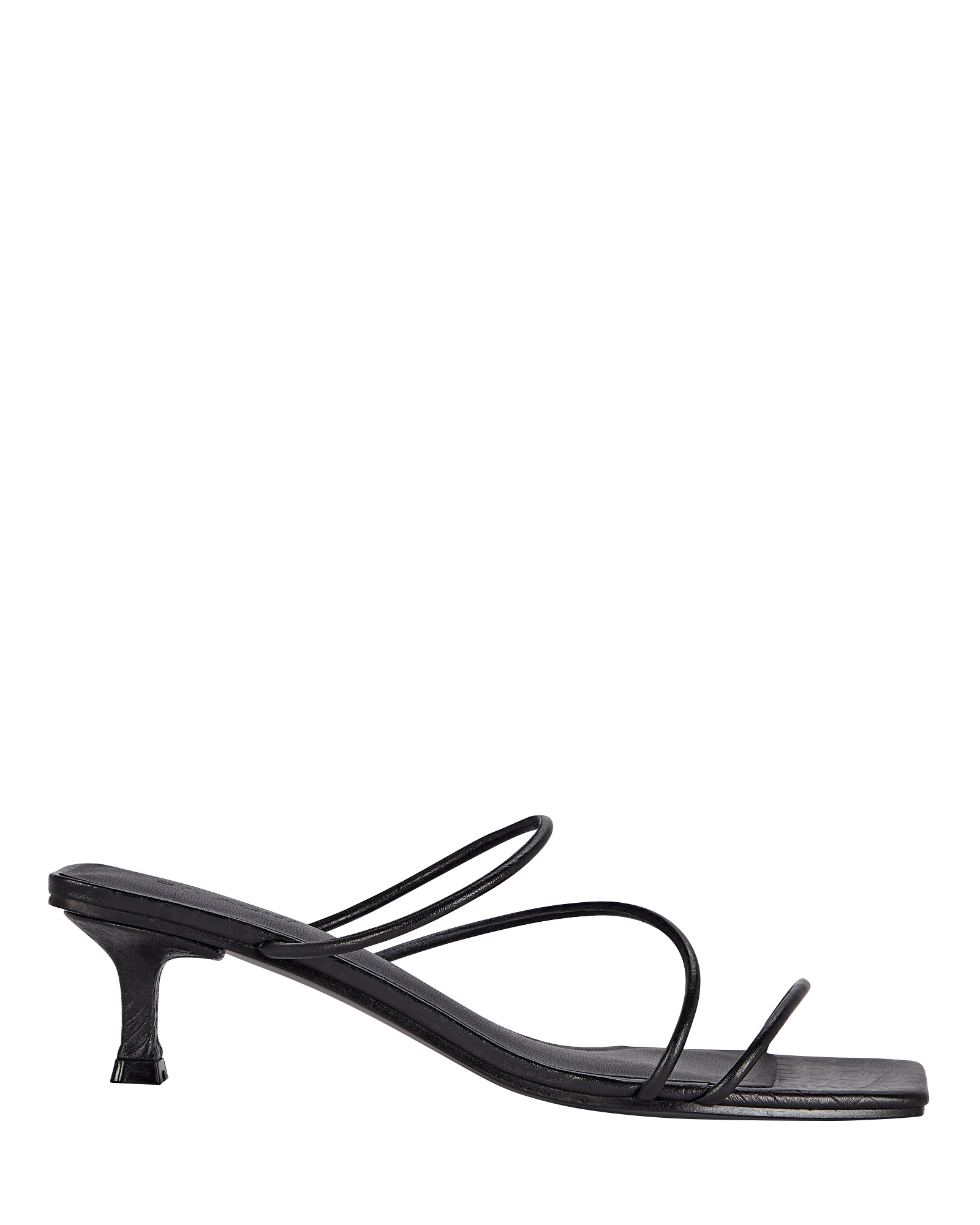 St. Agni Jackie Leather Slide Sandals | INTERMIX®
