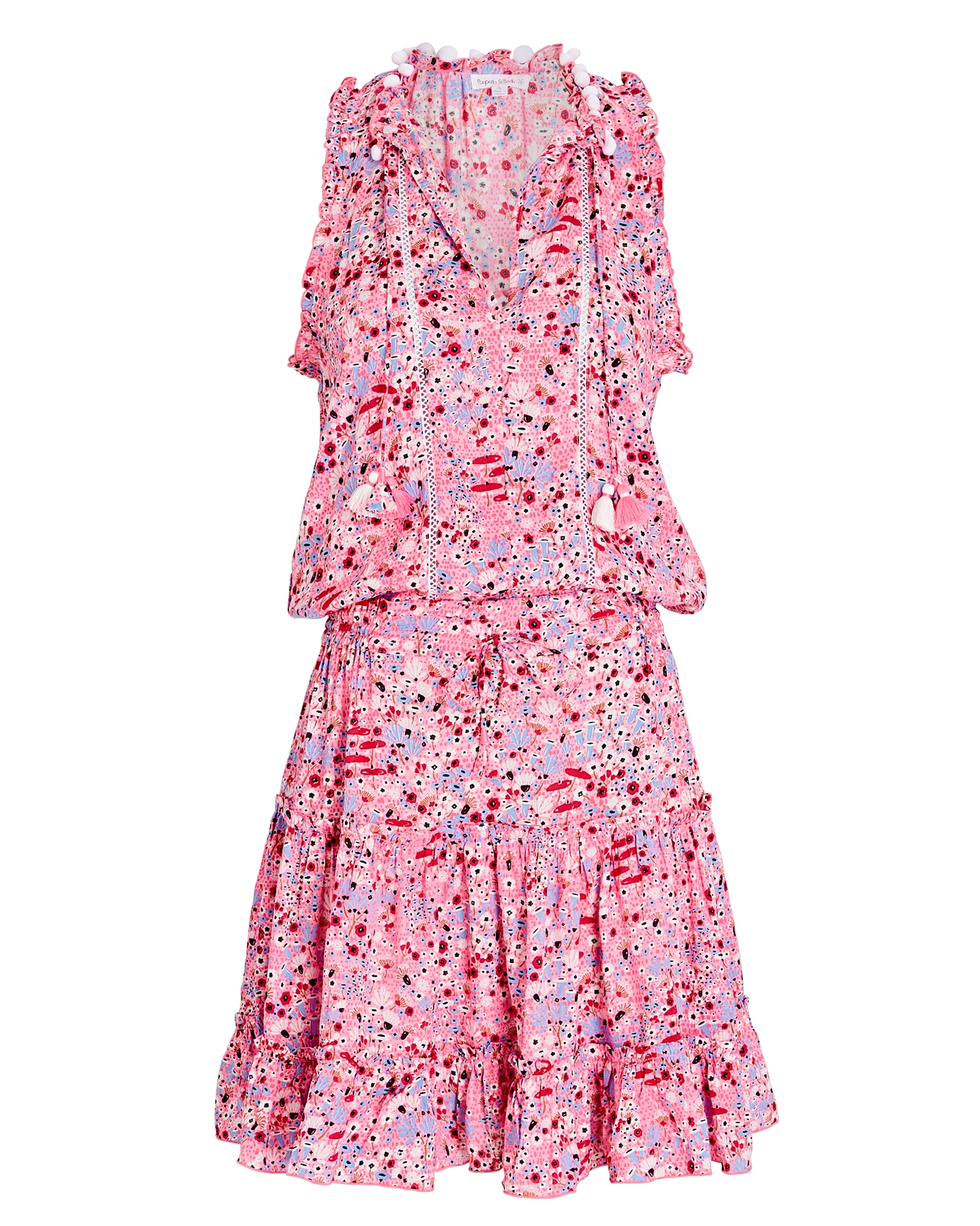 Poupette St Barth Clara Floral Mini Dress | INTERMIX®