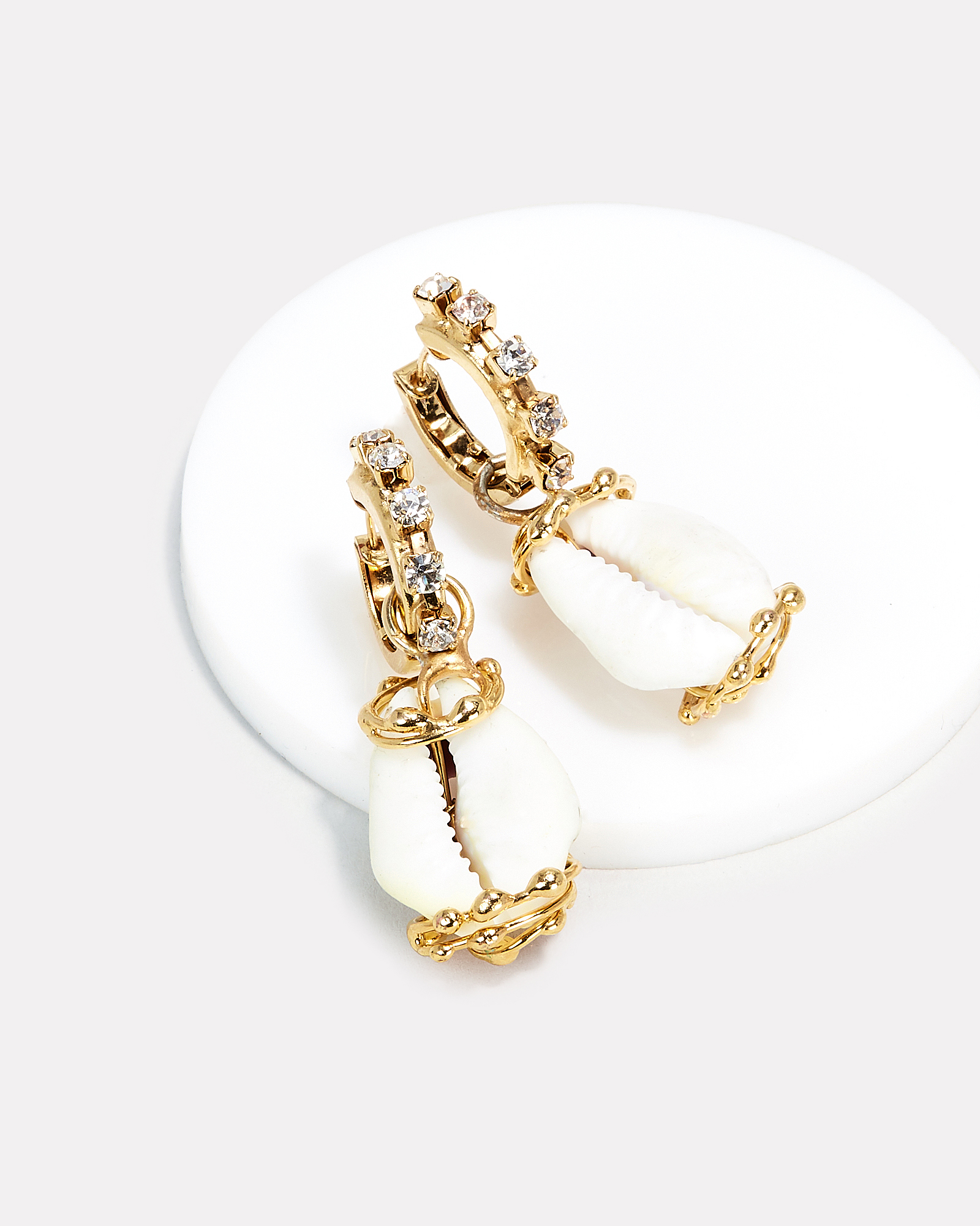 Beatrix Seashell Earrings | Rosantica | INTERMIX®
