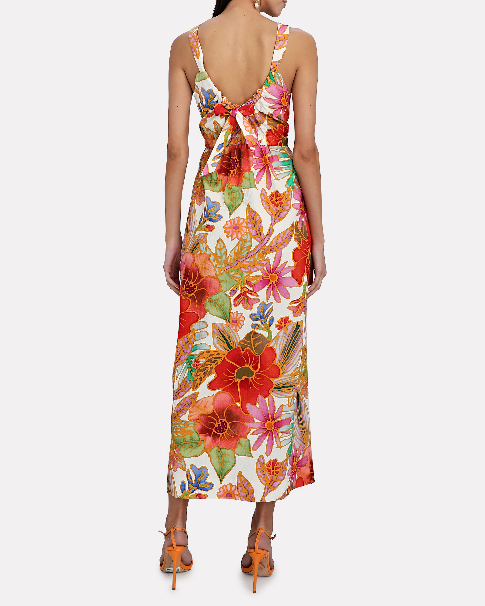 Mara Hoffman Bettina Cut-Out Floral Maxi Dress | INTERMIX®