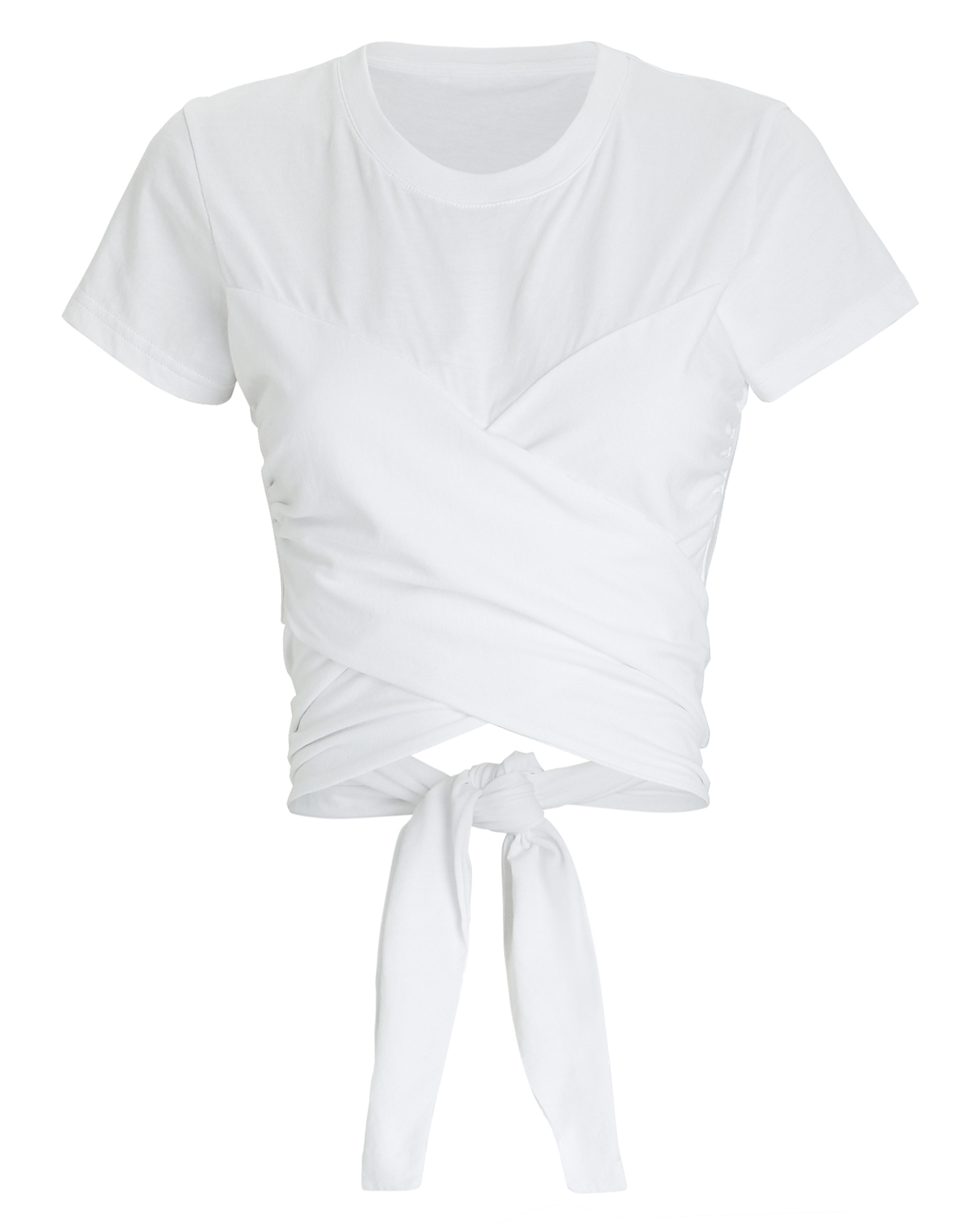 Luel Studio Paulina Tie-Back Top In White | INTERMIX®