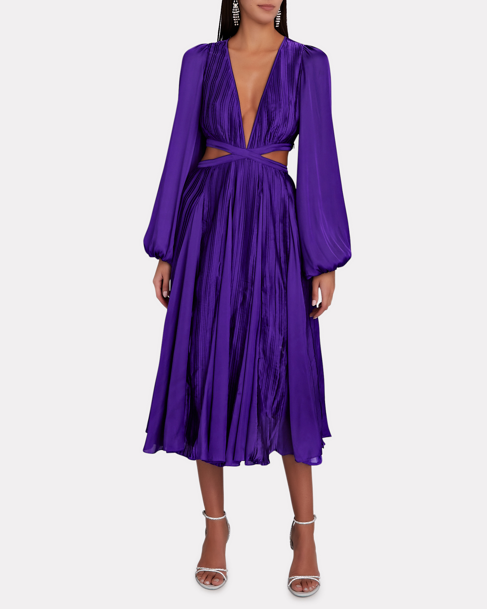 Rococo Sand Cassi Maxi Dress In Purple | INTERMIX®