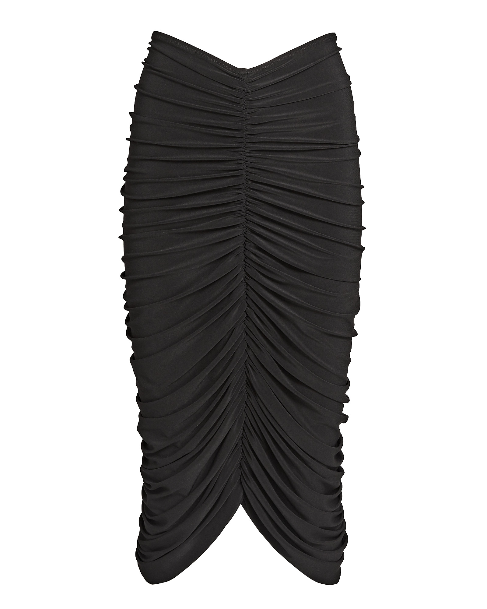Norma Kamali Shirred Jersey Bodycon Skirt | INTERMIX®