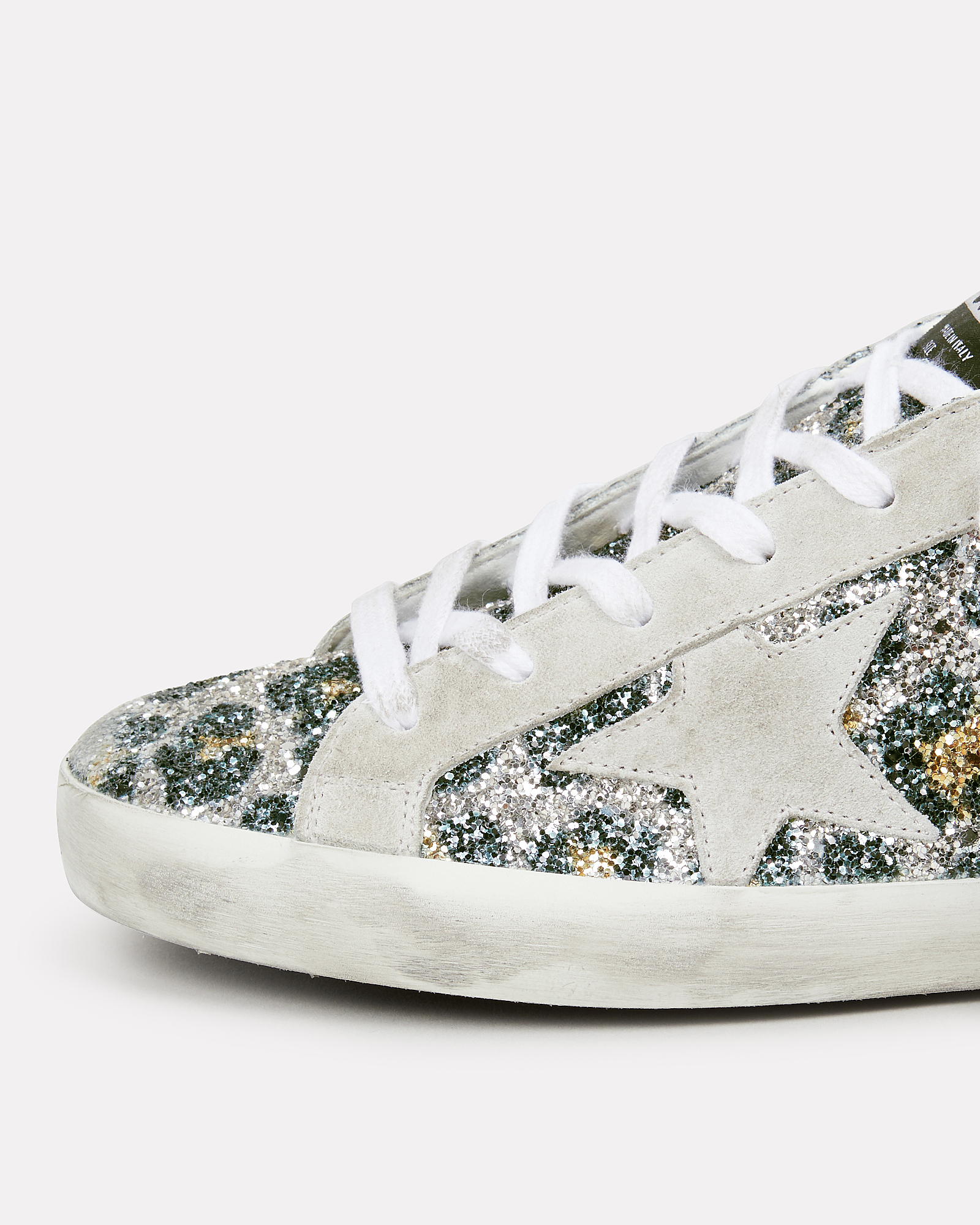 Superstar Glitter Leopard Sneakers 