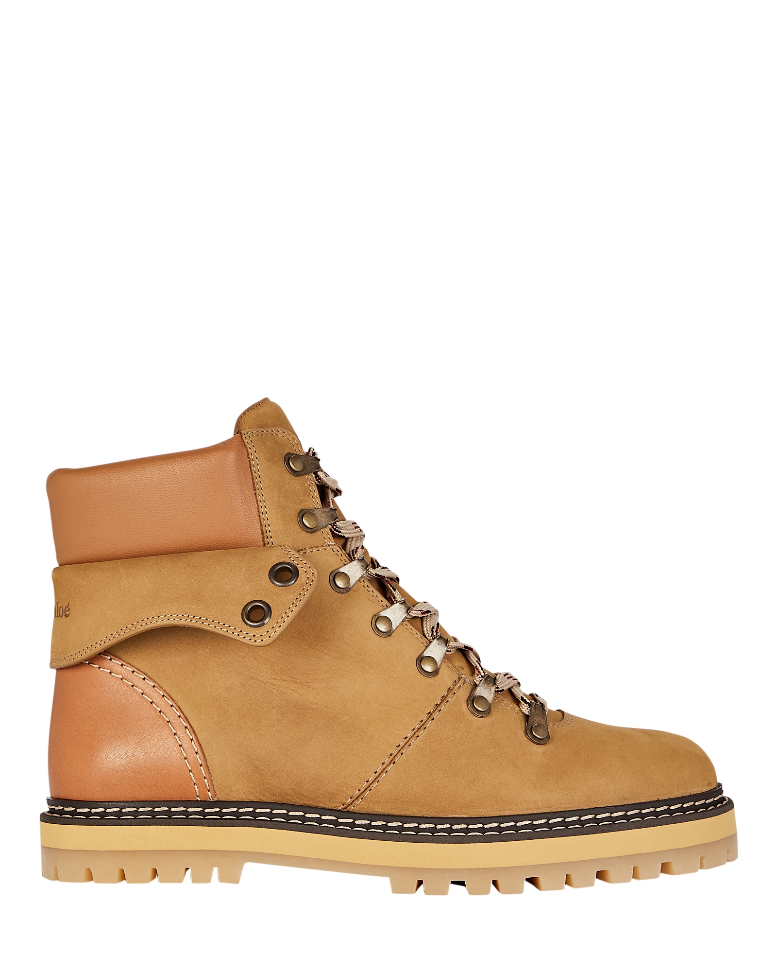 See By Chloé Eileen Leather Hiking Boots | INTERMIX®