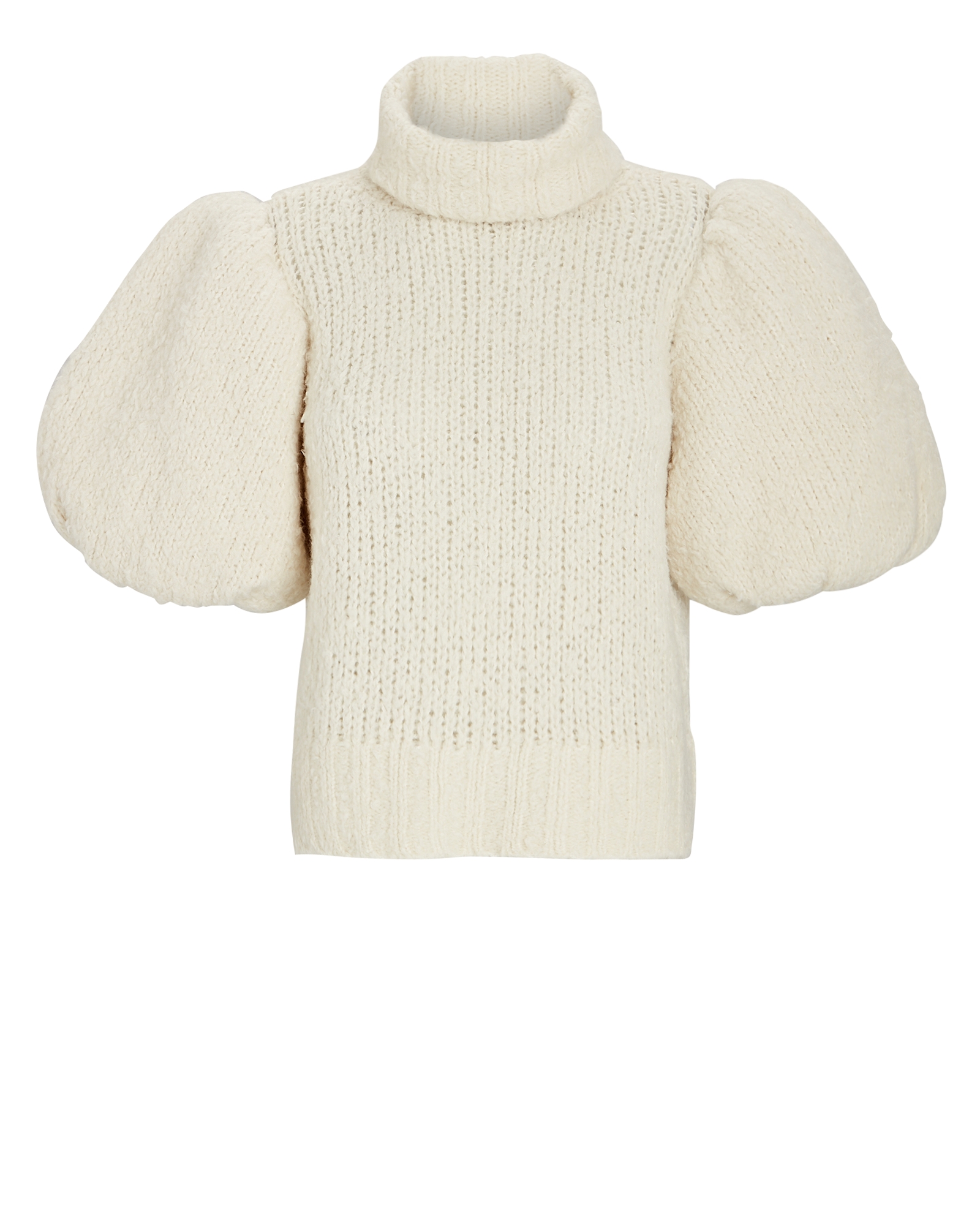 Aje Alba Puff Sleeve Turtleneck Sweater | INTERMIX®