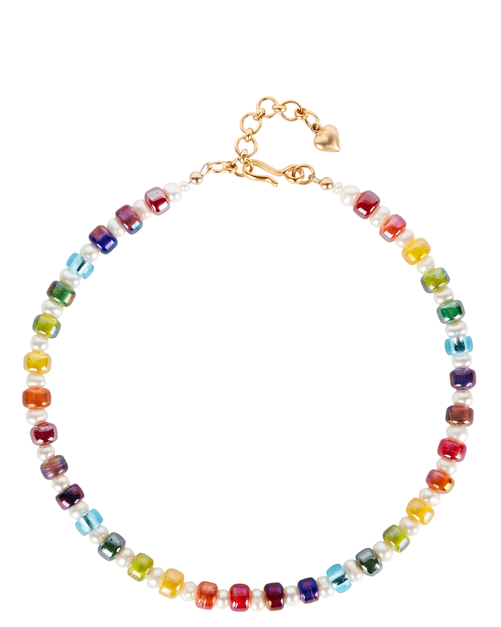 Brinker & Eliza Candy Rainbow Beaded Necklace | INTERMIX®