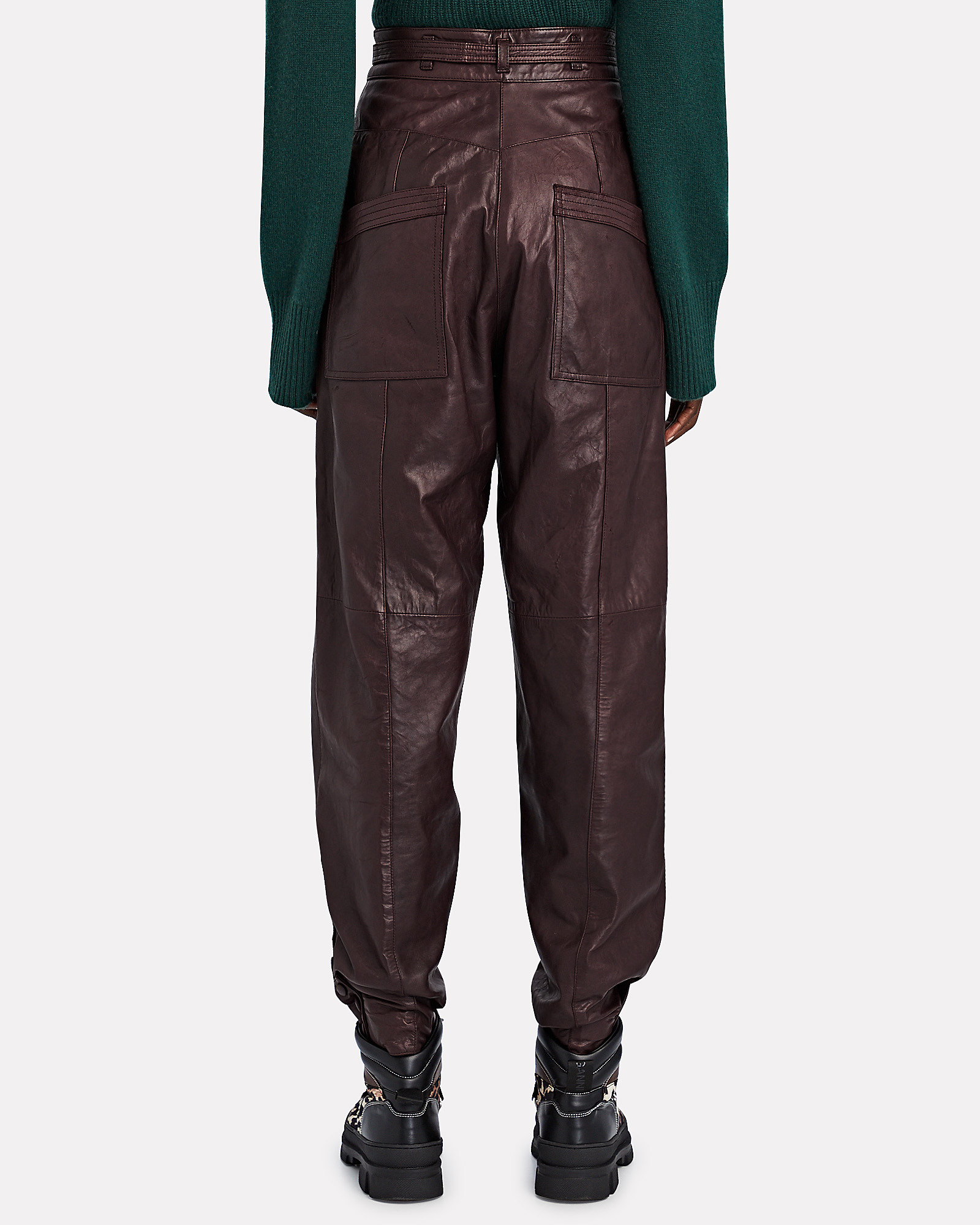 Ulla Johnson Navona Leather Trousers | INTERMIX®