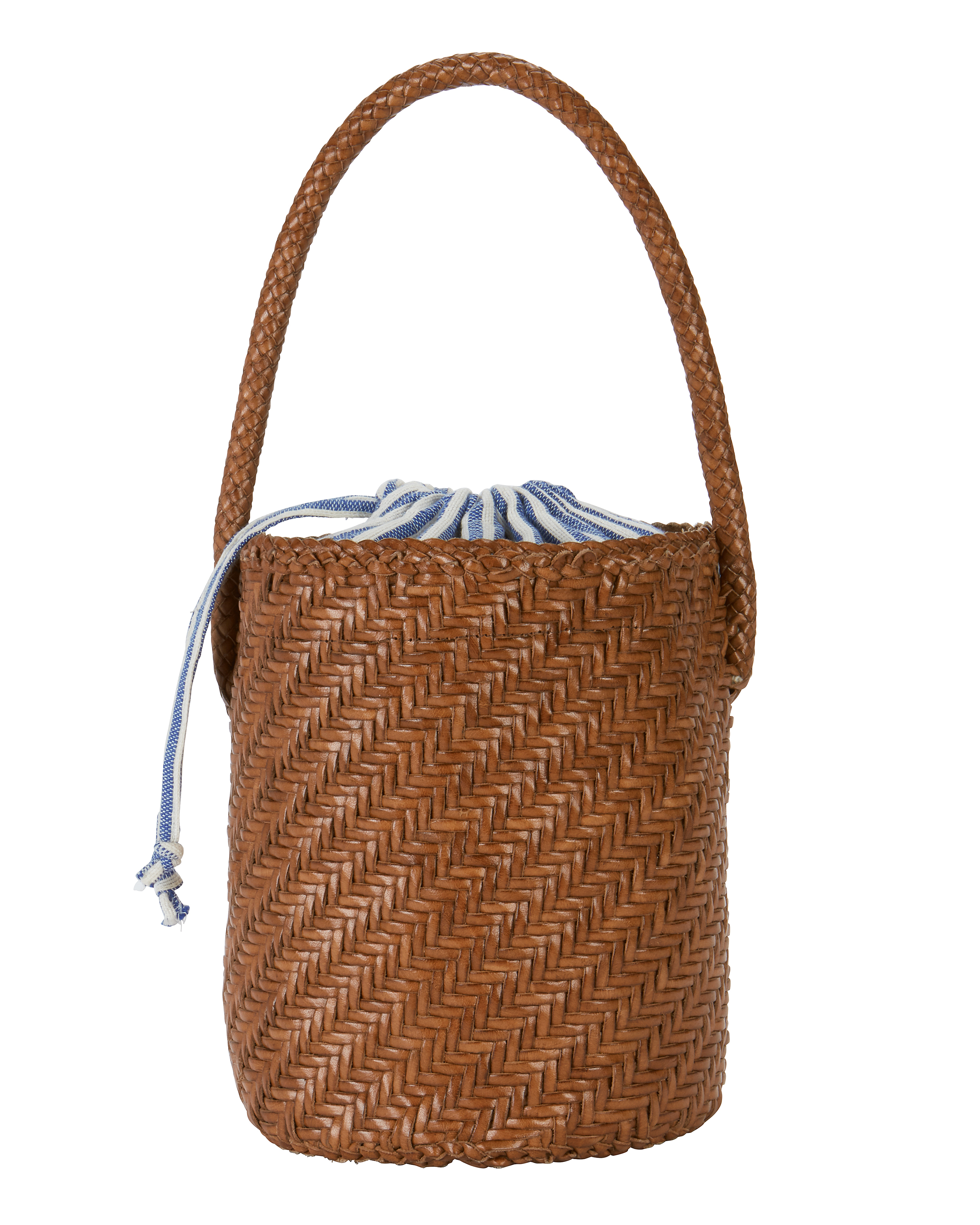 Cleo Basket Bag with Striped Insert | Loeffler Randall