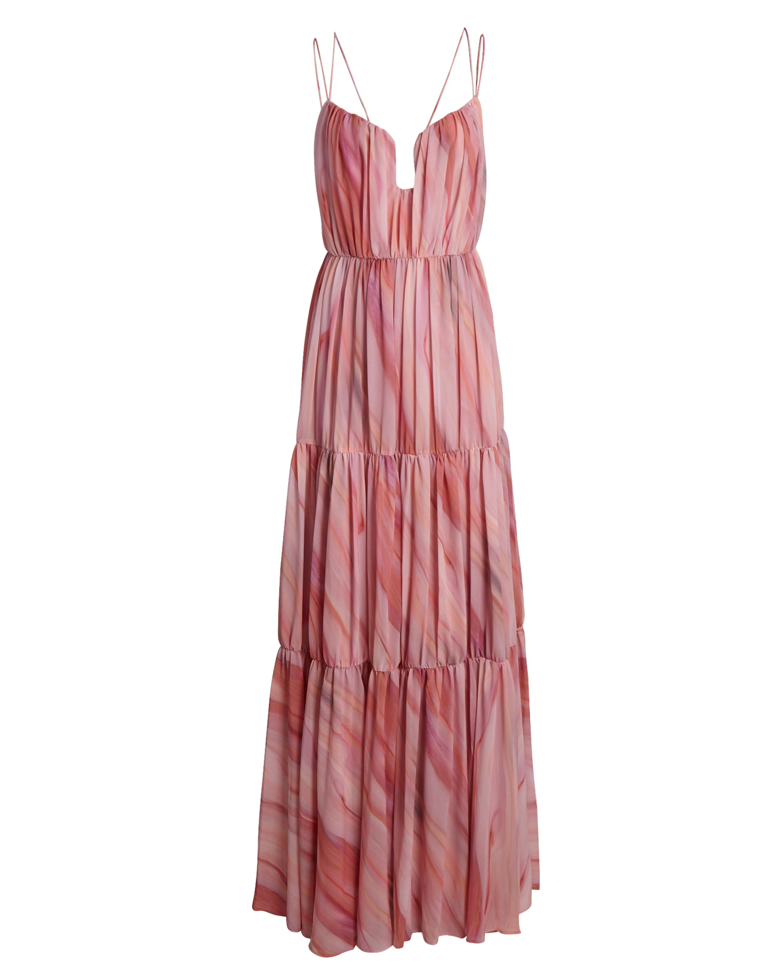 AIIFOS Madeleine Pleated Sleeveless Maxi Dress | INTERMIX®