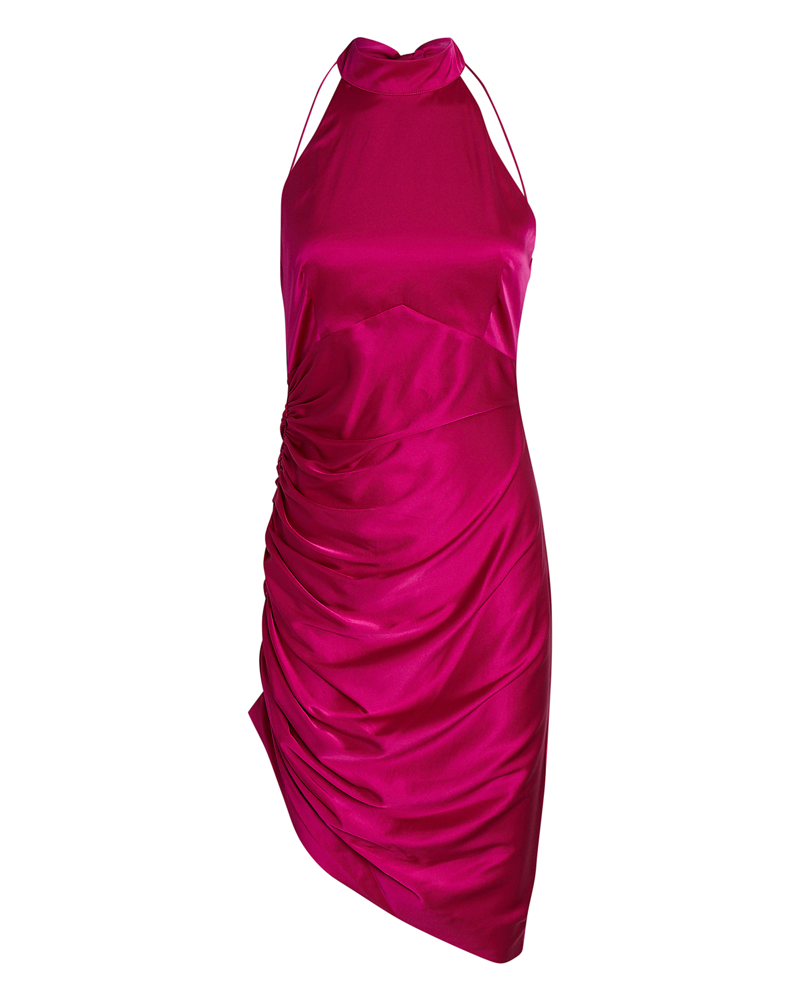 Retrofête Sydney Silk Halter Dress | INTERMIX®