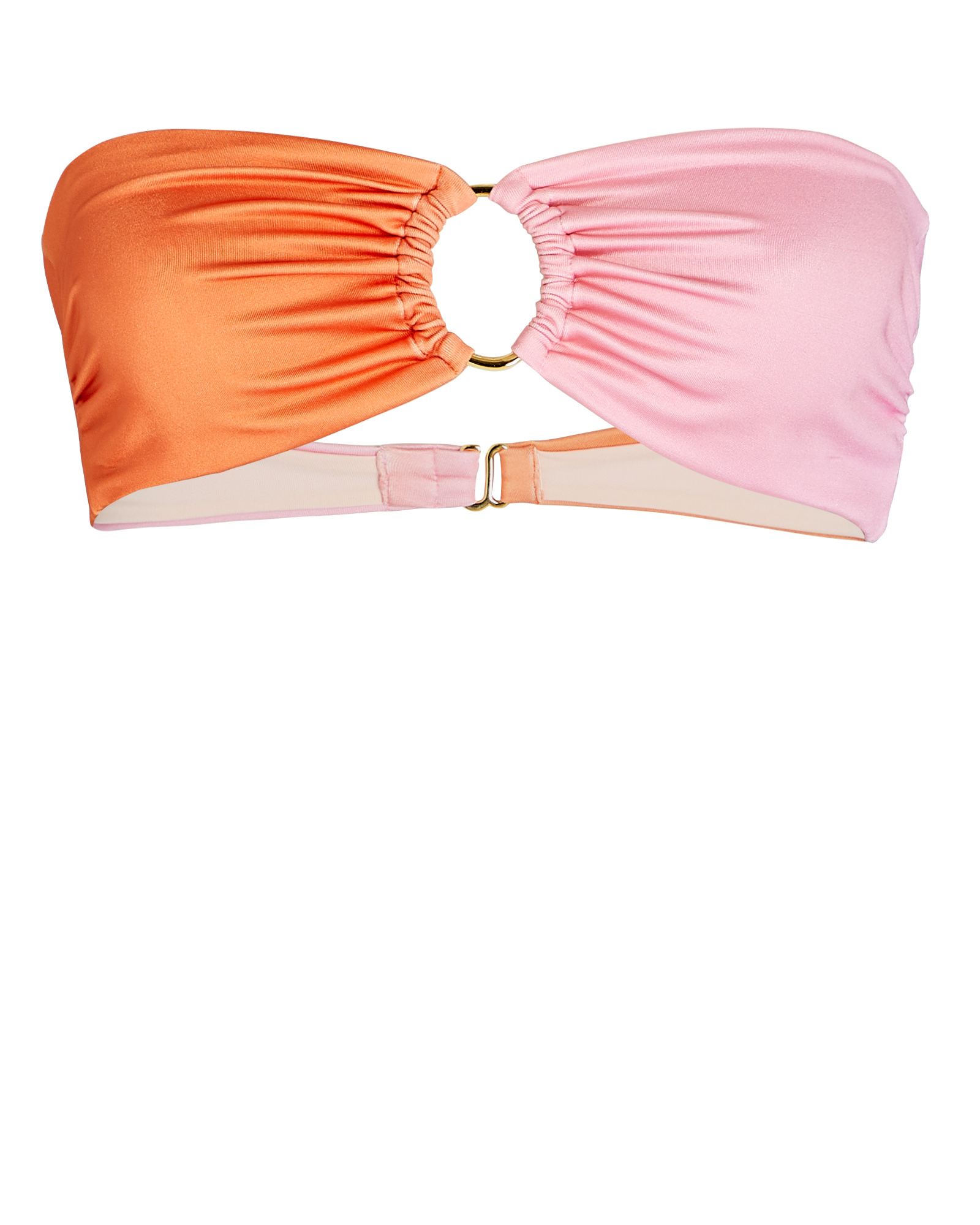 Baobab Nala Two-Tone Bandeau Bikini Top in multi | INTERMIX®