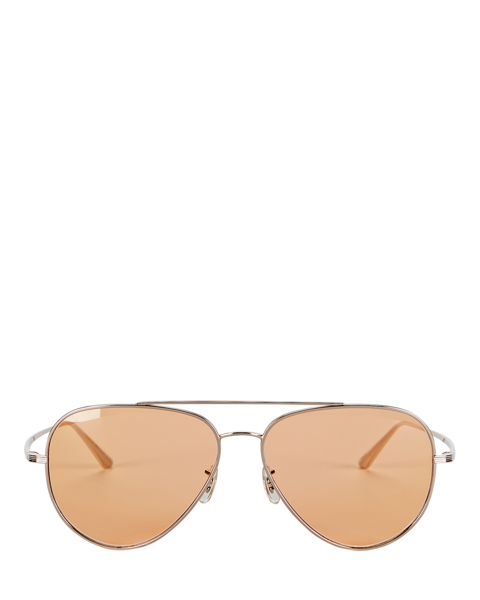 Oliver Peoples The Row Casse Tangerine Photochromic Aviator Unisex Sunglasses 