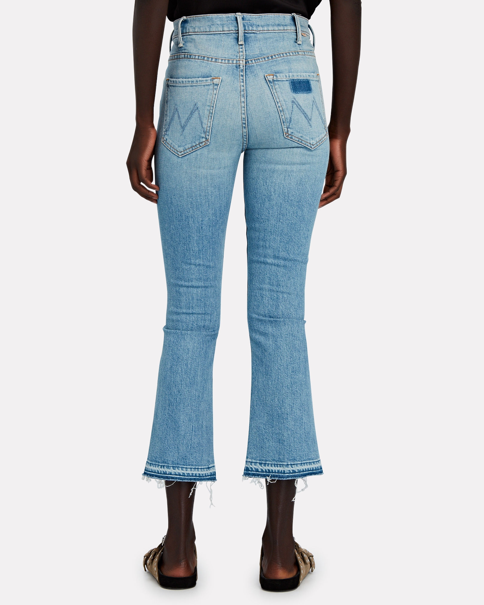 MOTHER The Hustler Ankle Fray Jeans | INTERMIX®