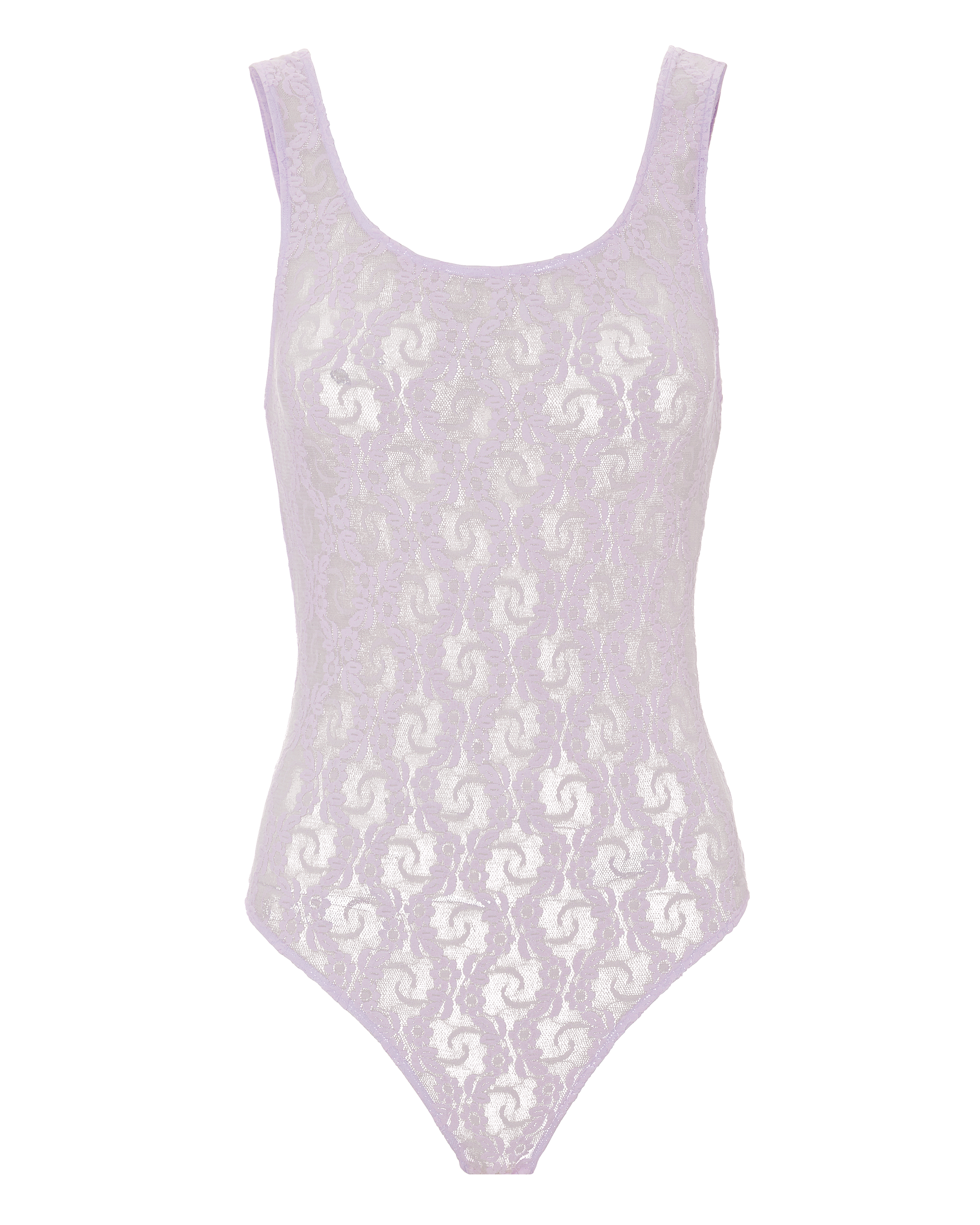 ONLY HEARTS Lilac Lace Bodysuit,8661