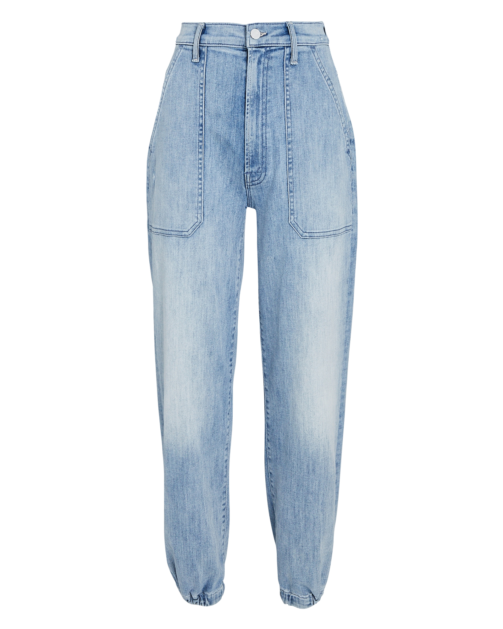 MOTHER The Wrapper High-Rise Ankle Jeans | INTERMIX®
