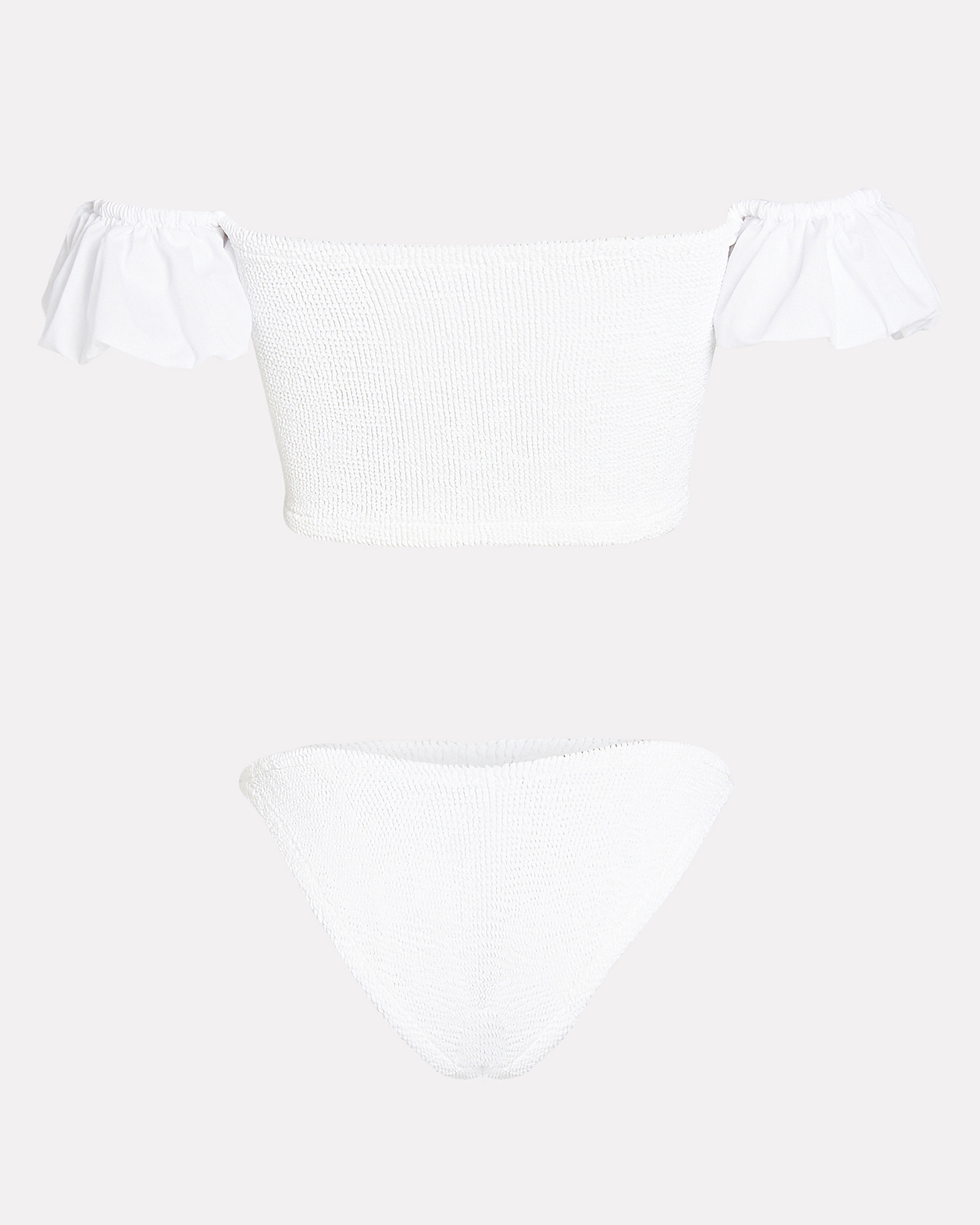 Hunza G Veronika Off-The-Shoulder Bikini Set | INTERMIX®