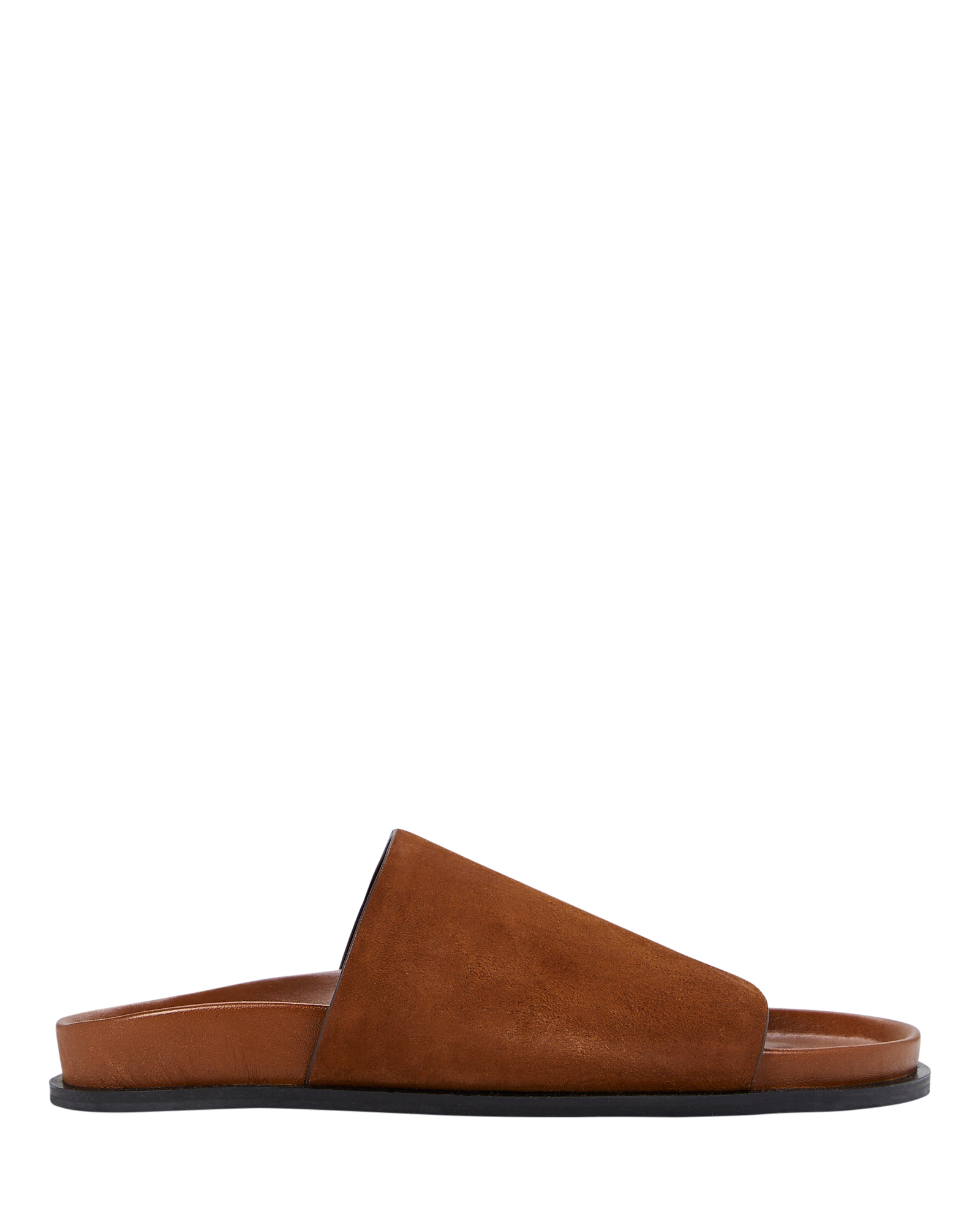 A.EMERY LUCA LEATHER SLIDE SANDALS
