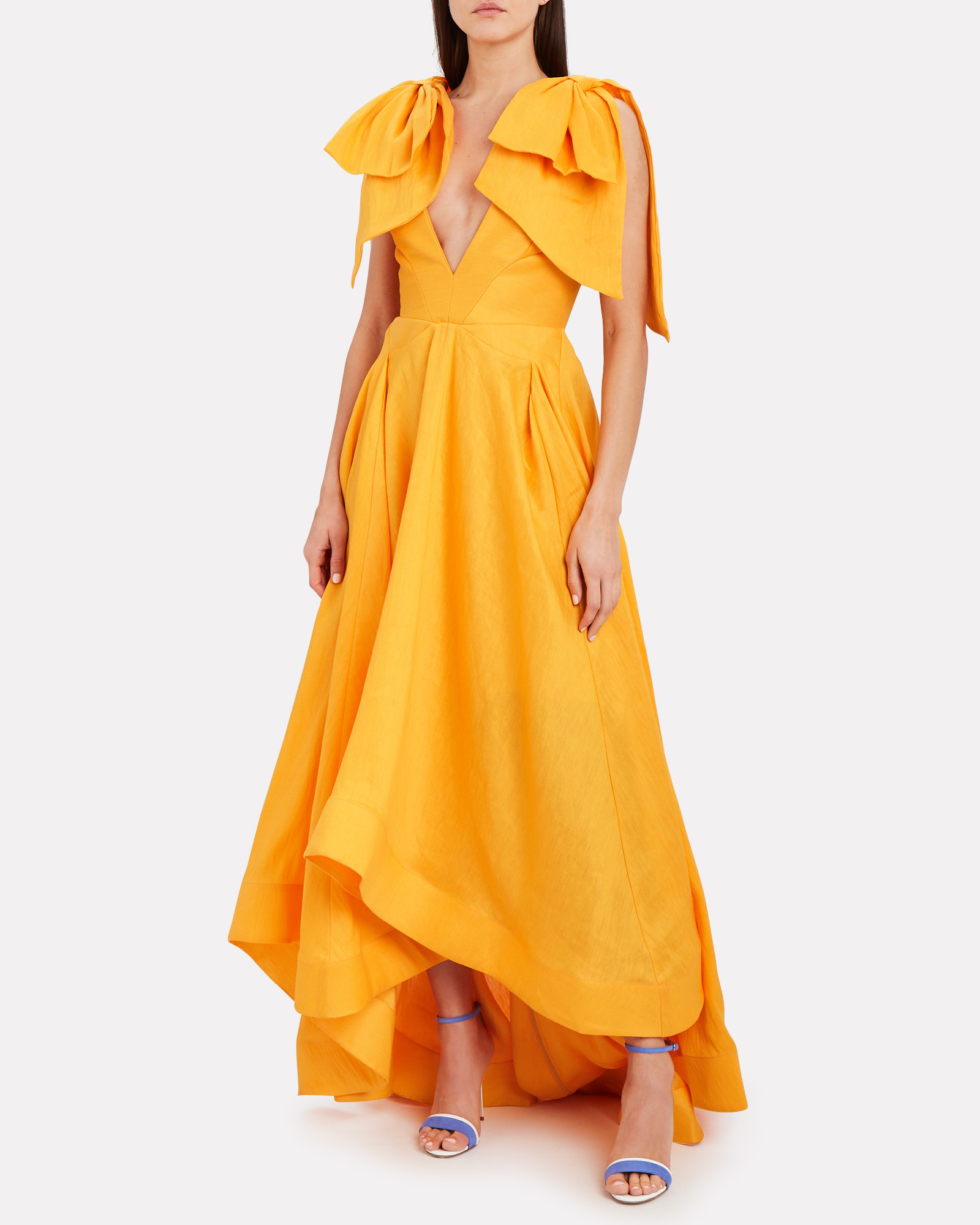 Acler Bargo Ruffled Gown | INTERMIX®