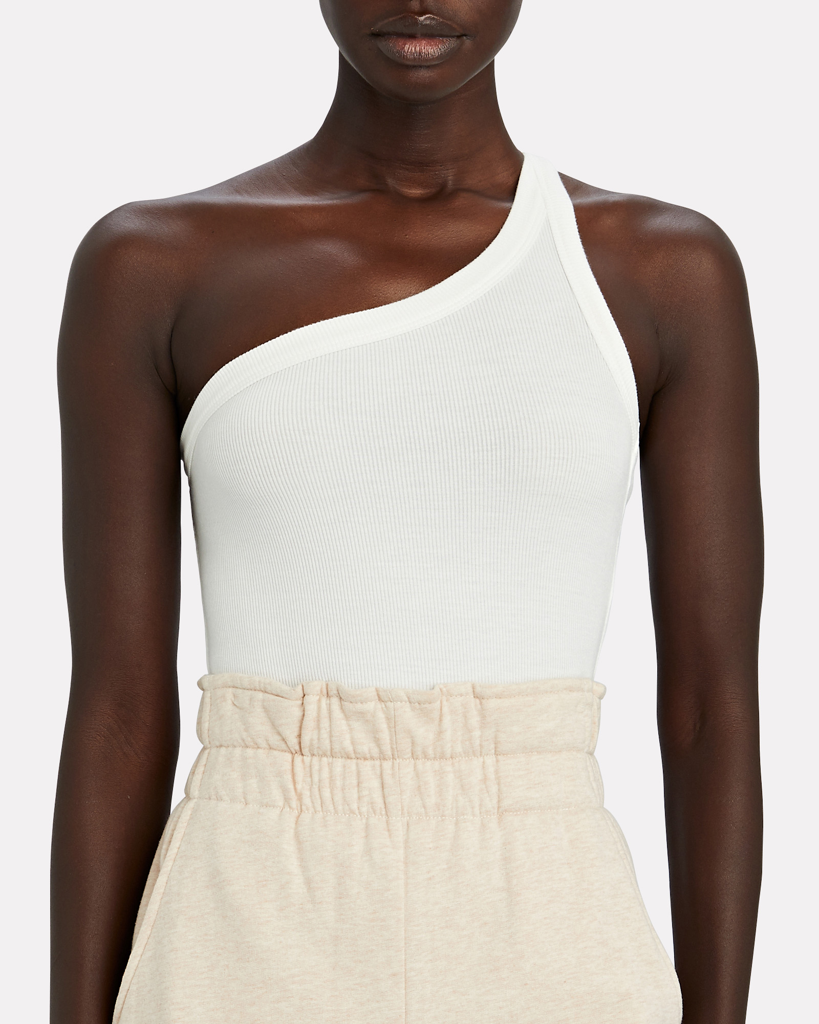 The Line by K Driss One-Shoulder Tank Top | INTERMIX®