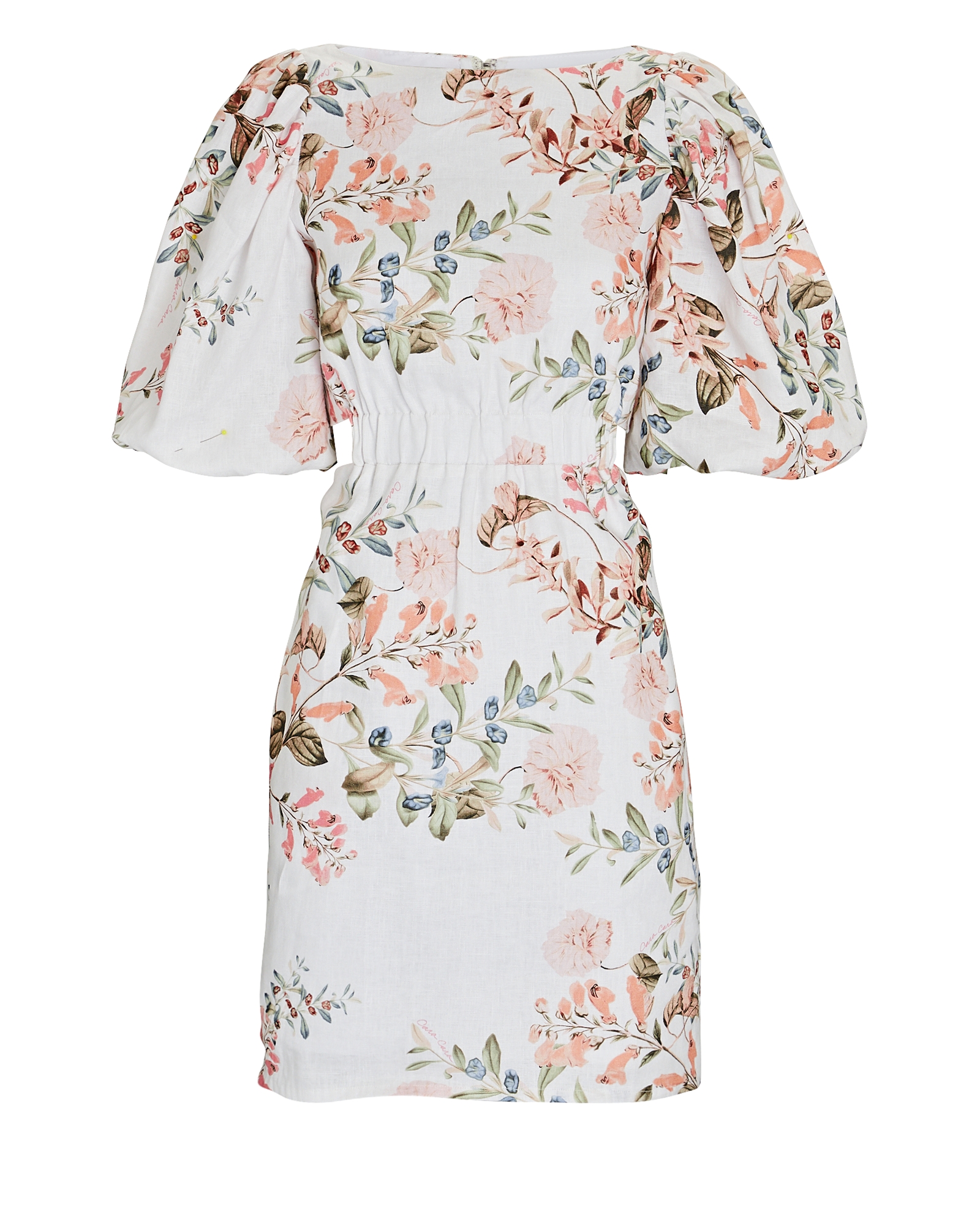 cara cara Bonnie Floral Linen Mini Dress | INTERMIX®