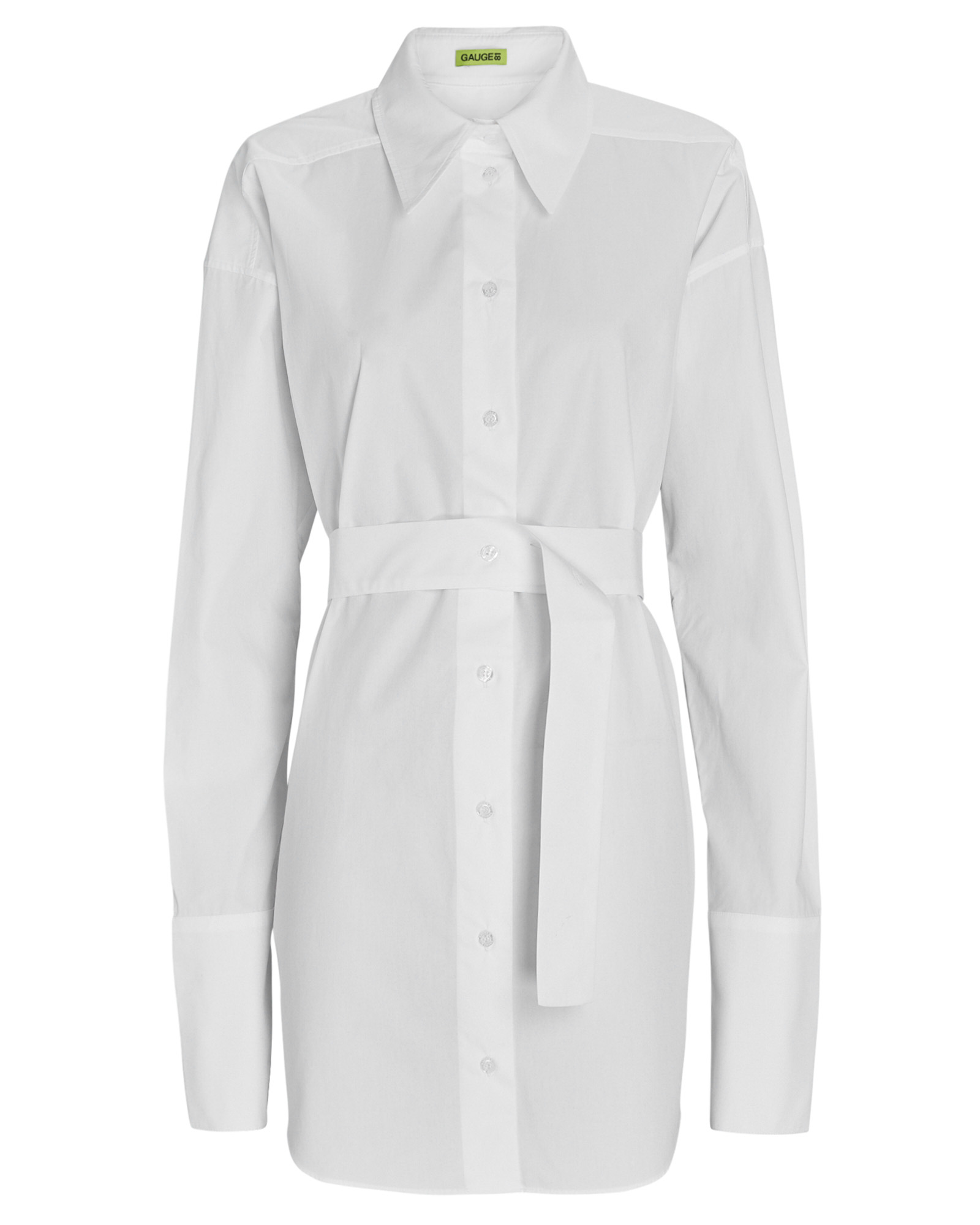 Gauge81 Patras Belted Mini Shirt Dress | INTERMIX®