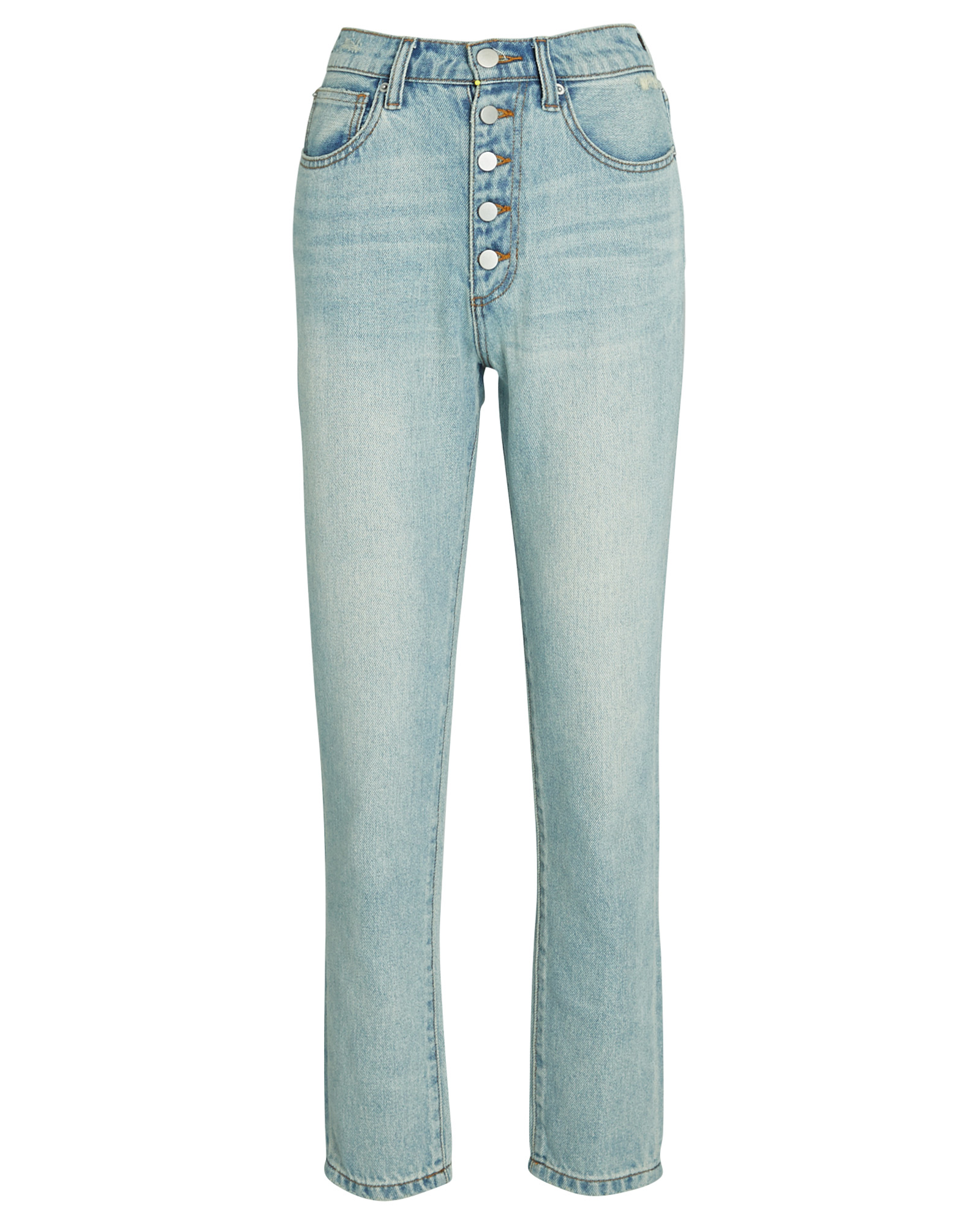 Weworewhat Danielle High-rise Skinny Jeans In Light Vintage | ModeSens