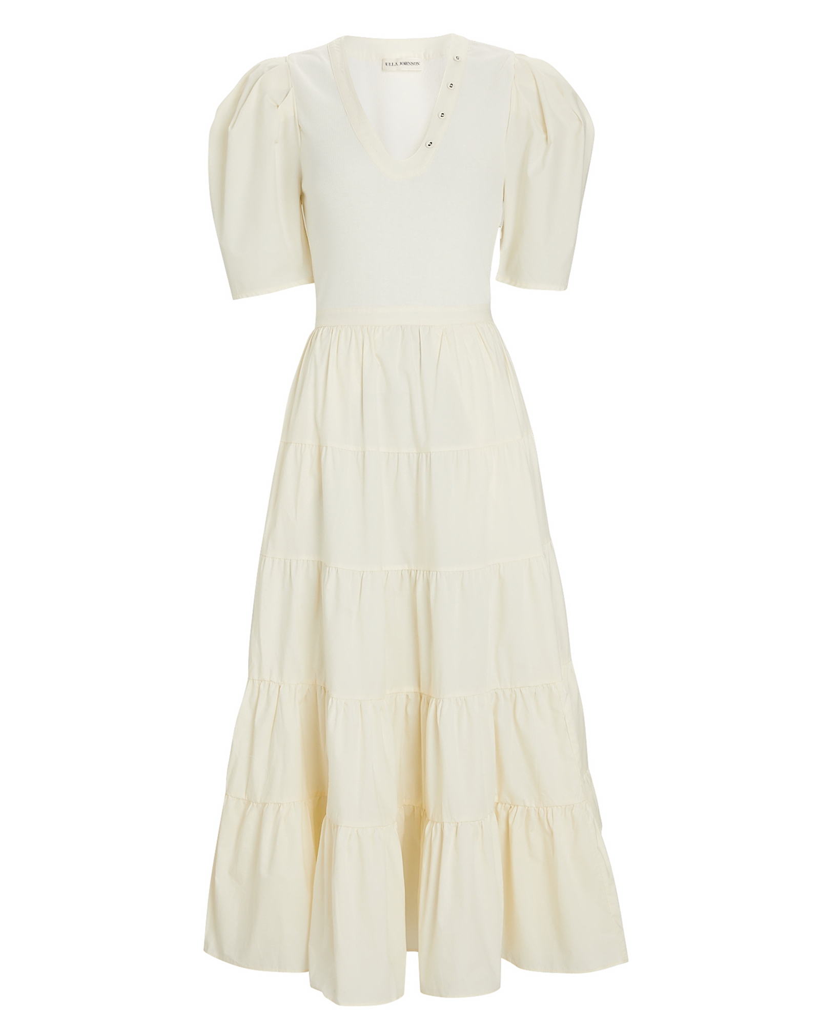 Ulla Johnson Rory Puff Sleeve Midi Dress | INTERMIX®
