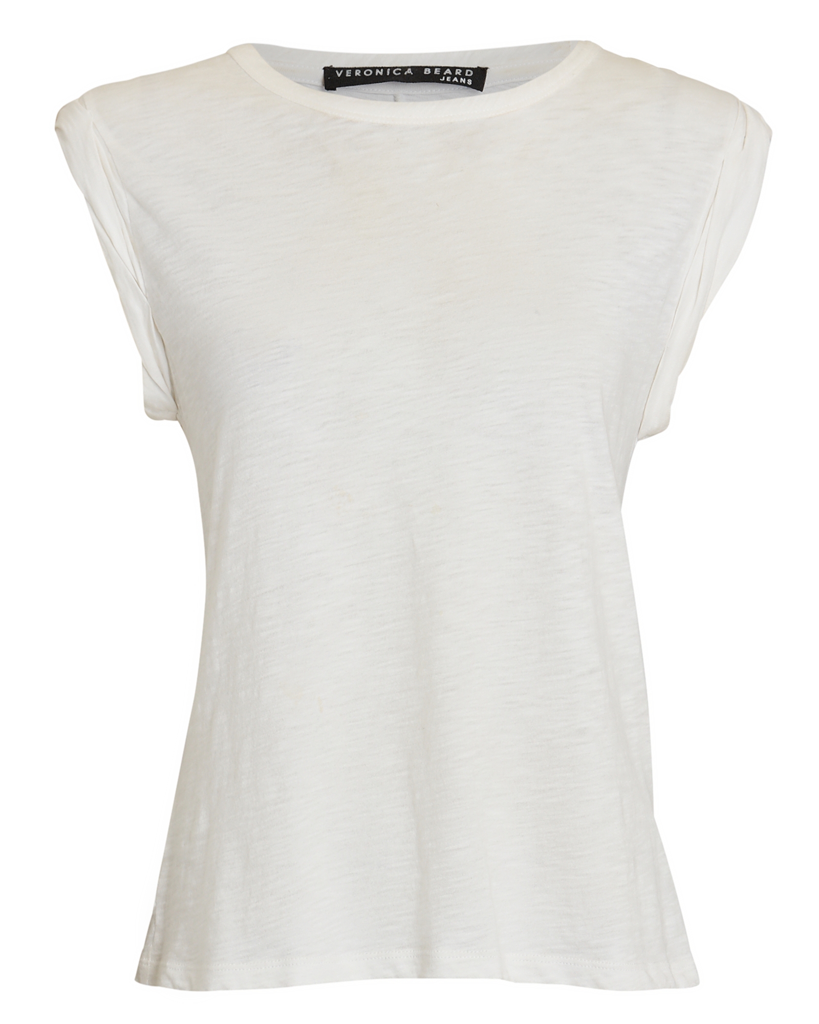 Veronica Beard Dree Cotton Muscle T-Shirt | INTERMIX®