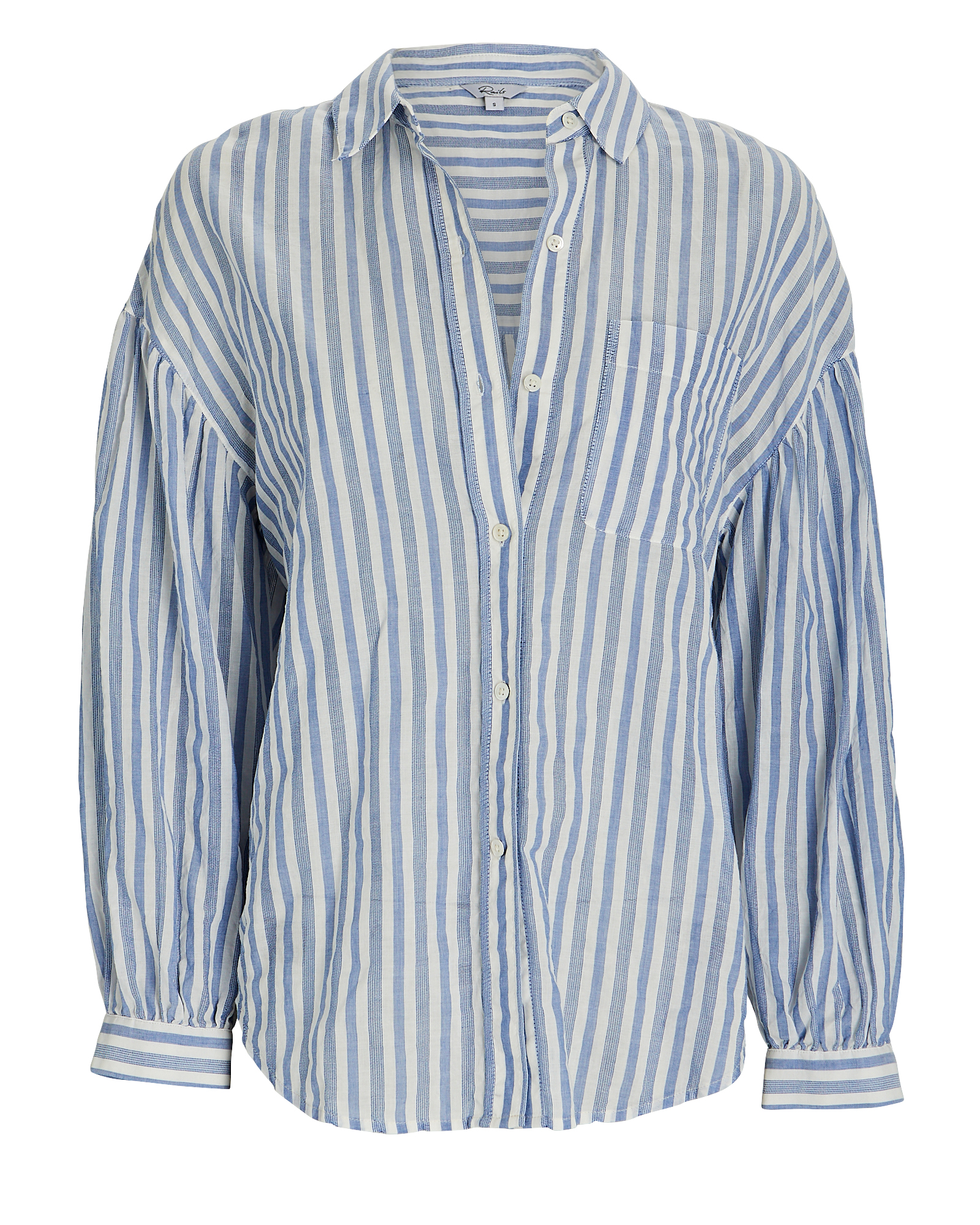 Rails Janae Oversized Striped Cotton Shirt | INTERMIX®
