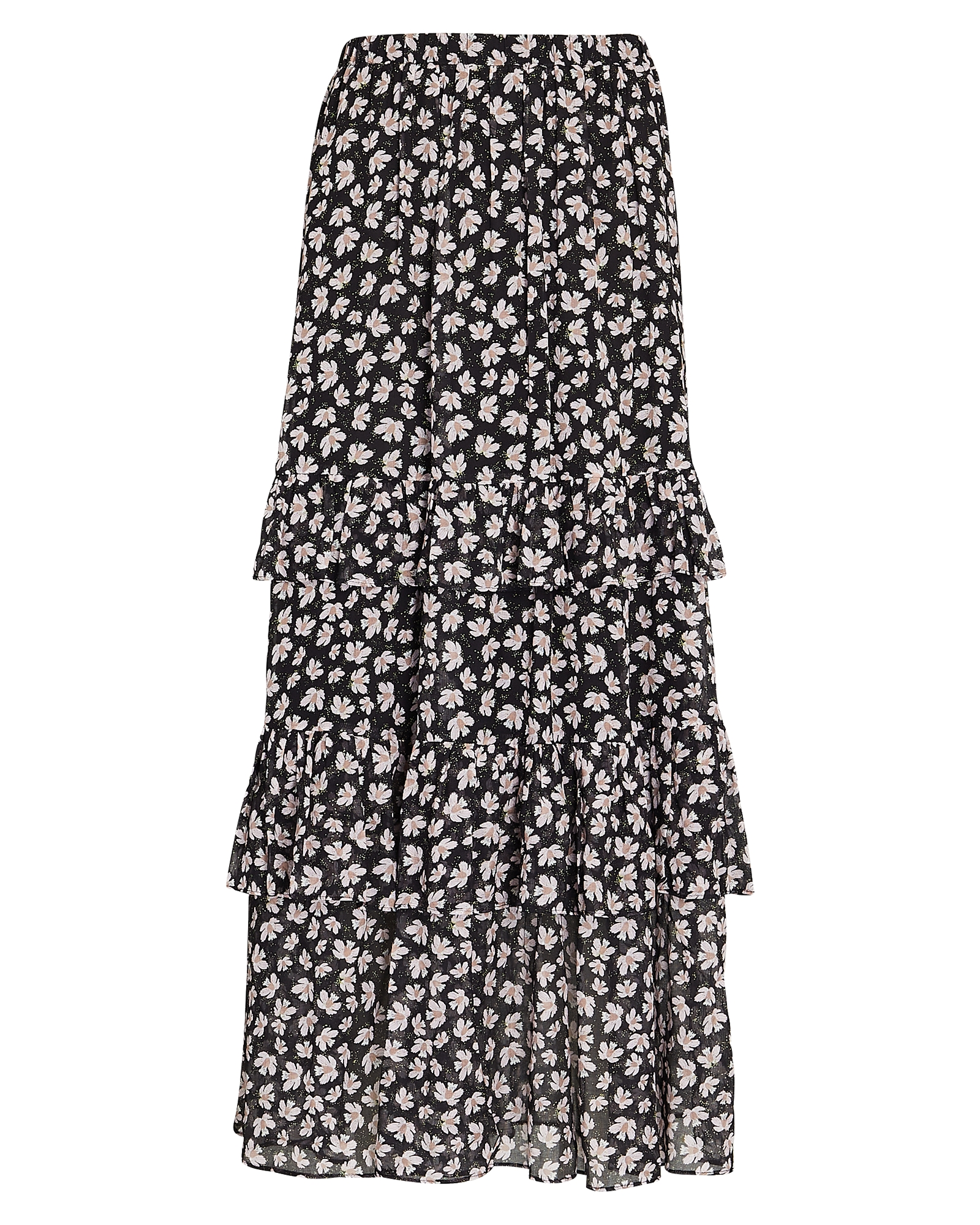 INTERMIX Private Label Odette Ruffled Floral Maxi Skirt | INTERMIX®