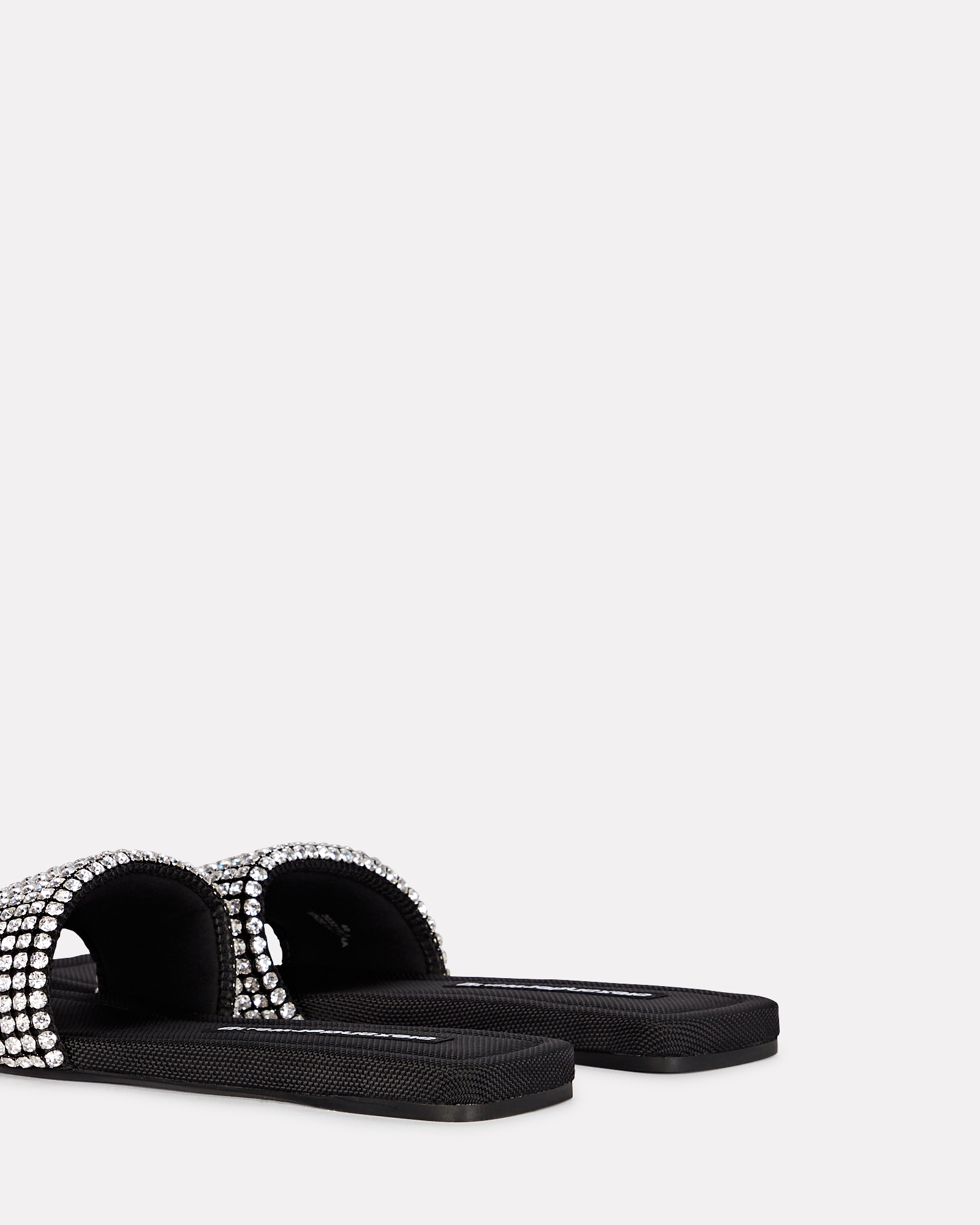 Alexander Wang Anya Crystal-Embellished Slide Sandals | INTERMIX®