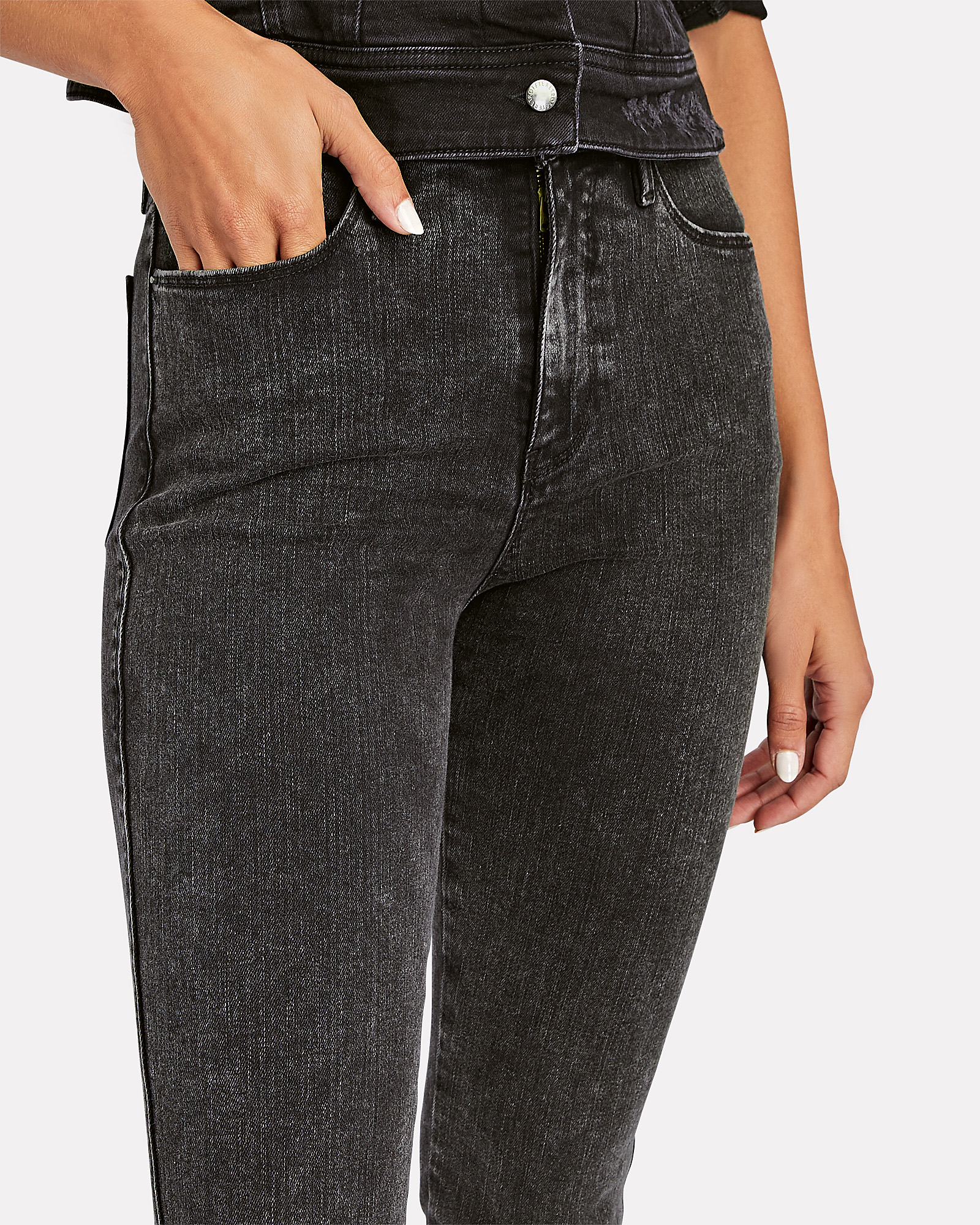 frame le sylvie raw edge jeans