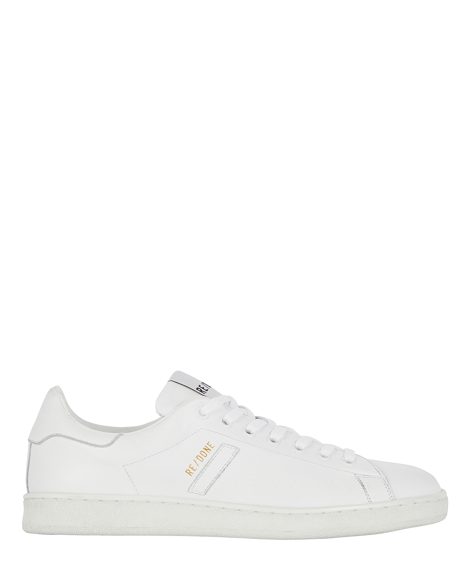 RE/DONE 70s Leather Tennis Sneakers | INTERMIX®