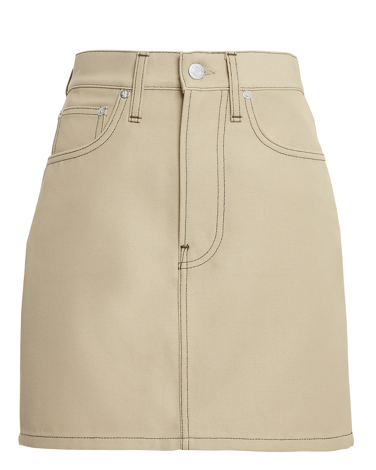 HELMUT LANG Femme Twill Mini Skirt,I09DW302
