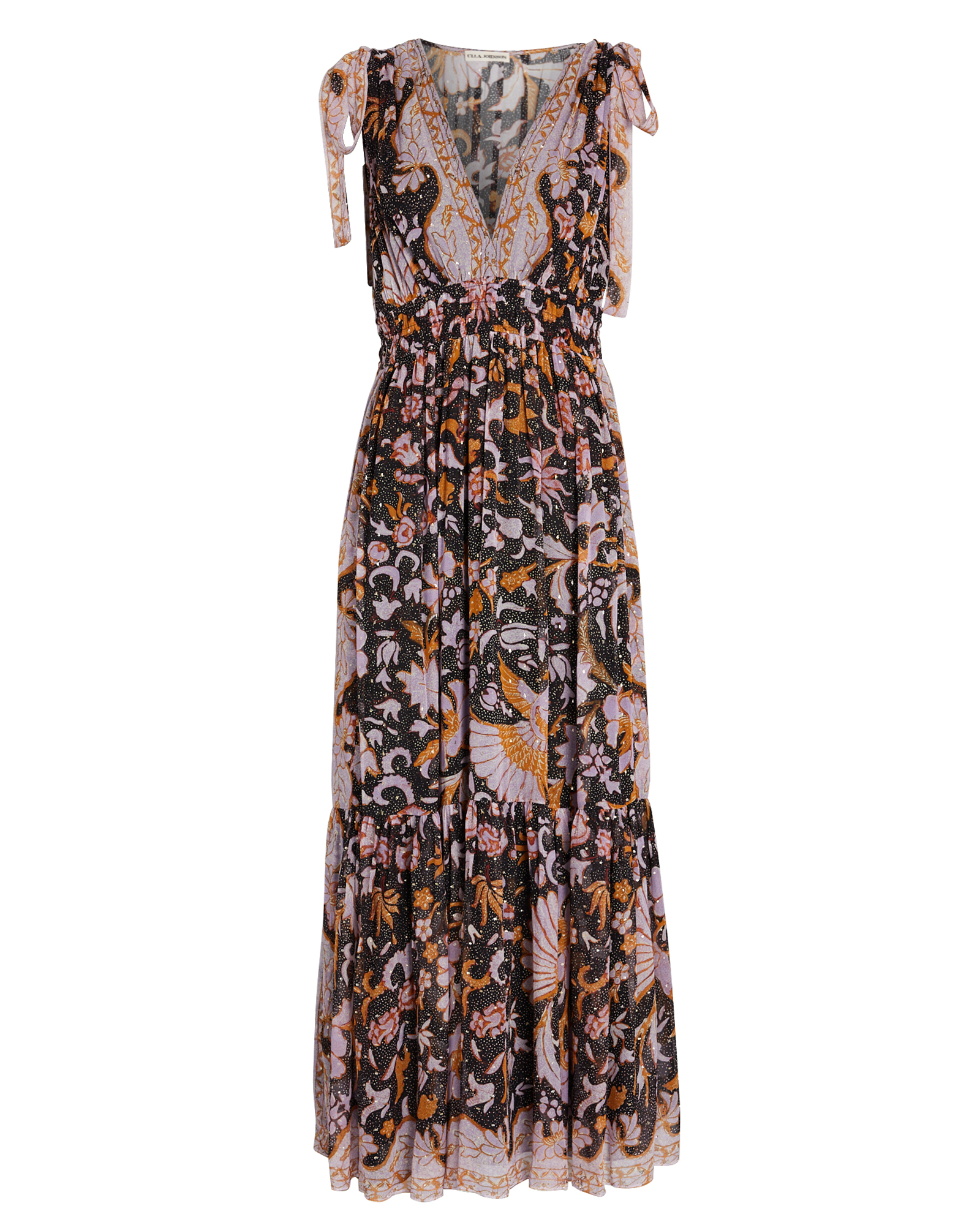 Ulla Johnson Annalise Floral Silk Maxi Dress | INTERMIX®
