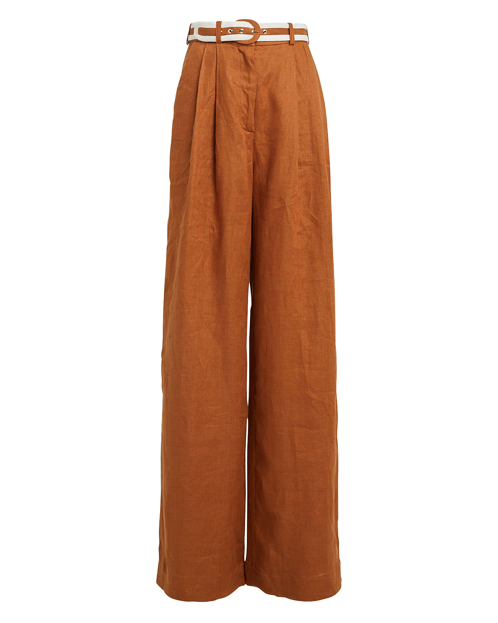 Zimmermann | Super Eight Linen Trousers | INTERMIX®