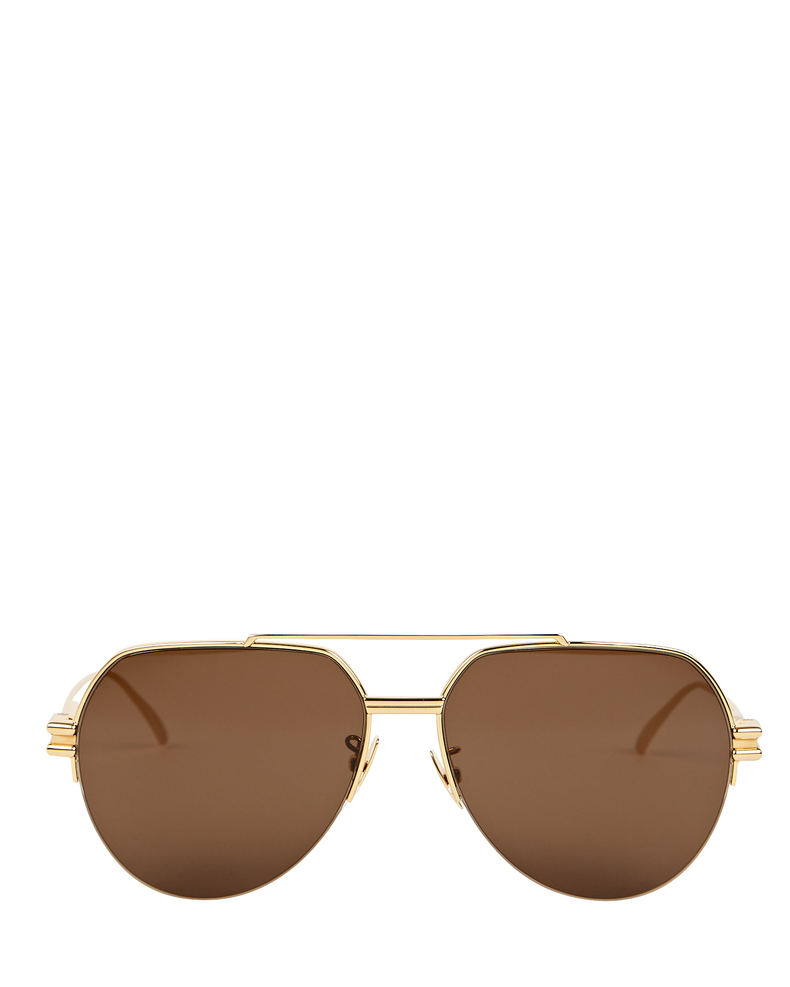 Bottega Veneta Oversized Pilot Sunglasses | INTERMIX®