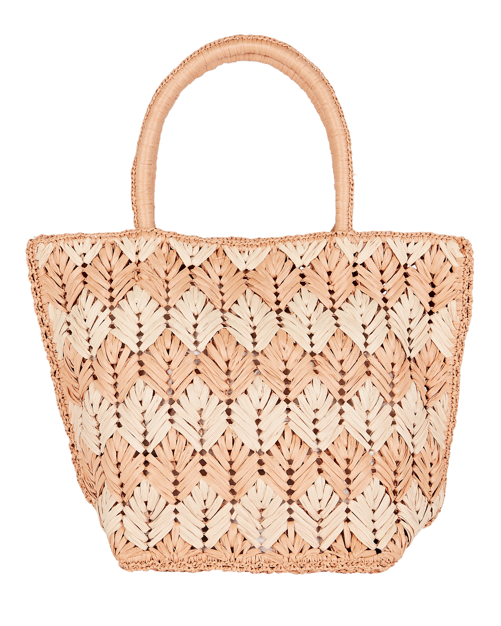Carrie Forbes Ali Crochet Raffia Tote Bag | INTERMIX®
